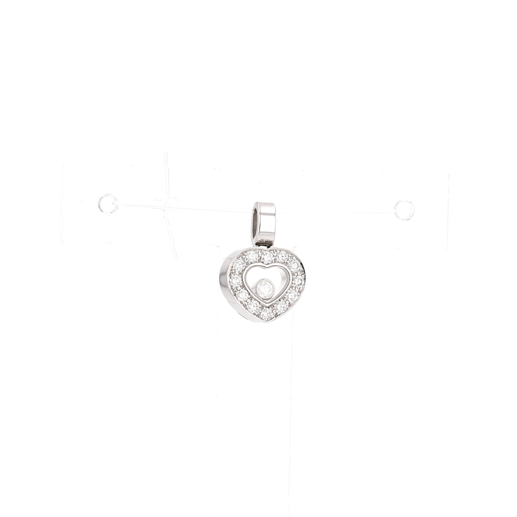 Chopard Happy Diamonds pendant in white gold and diamonds