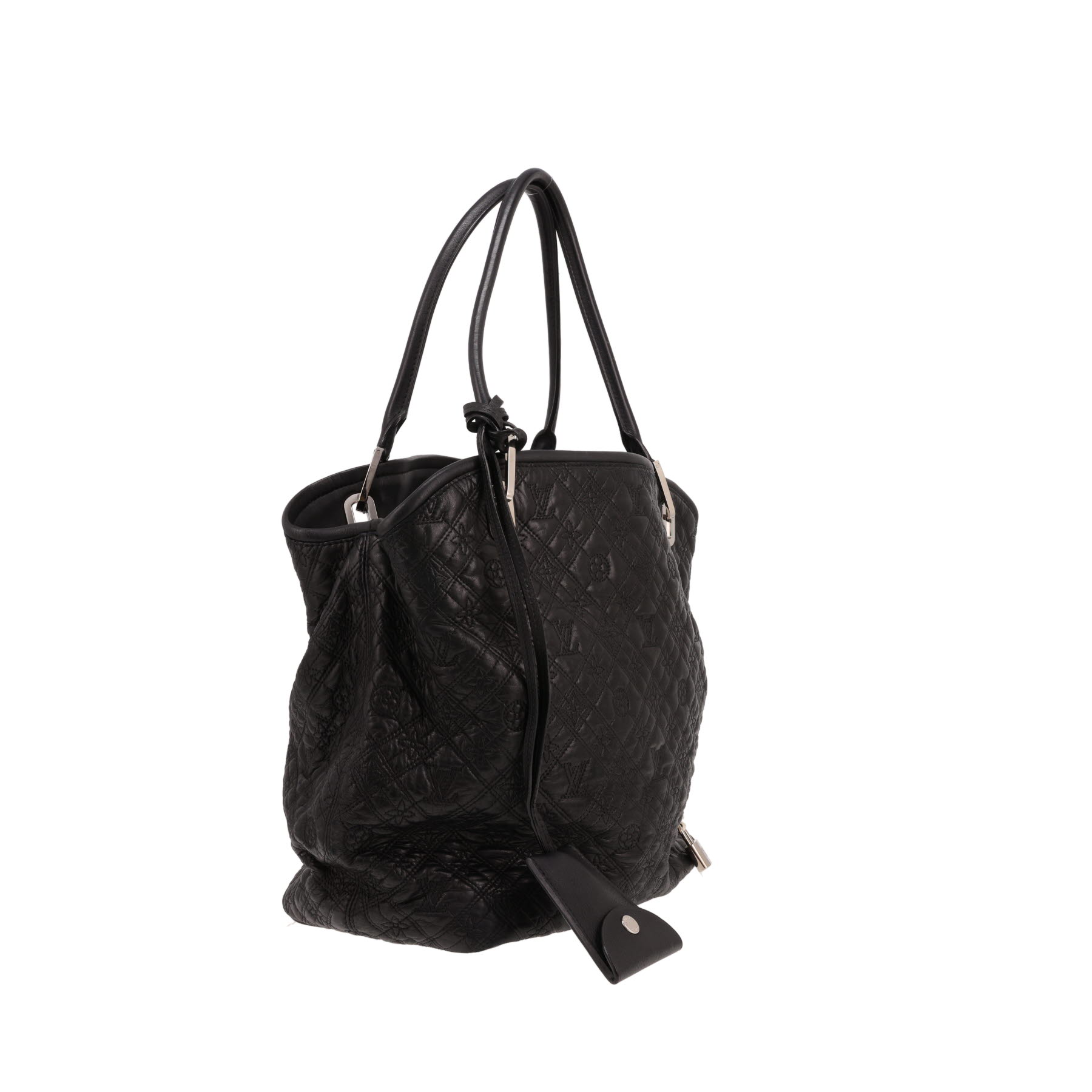 Sac à main Louis Vuitton  Antheia Hobo en cuir monogram noir