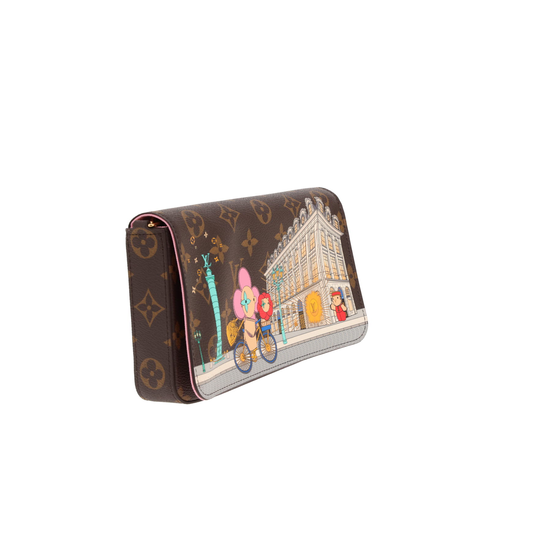 Pochette Louis Vuitton  Félicie en toile monogram marron