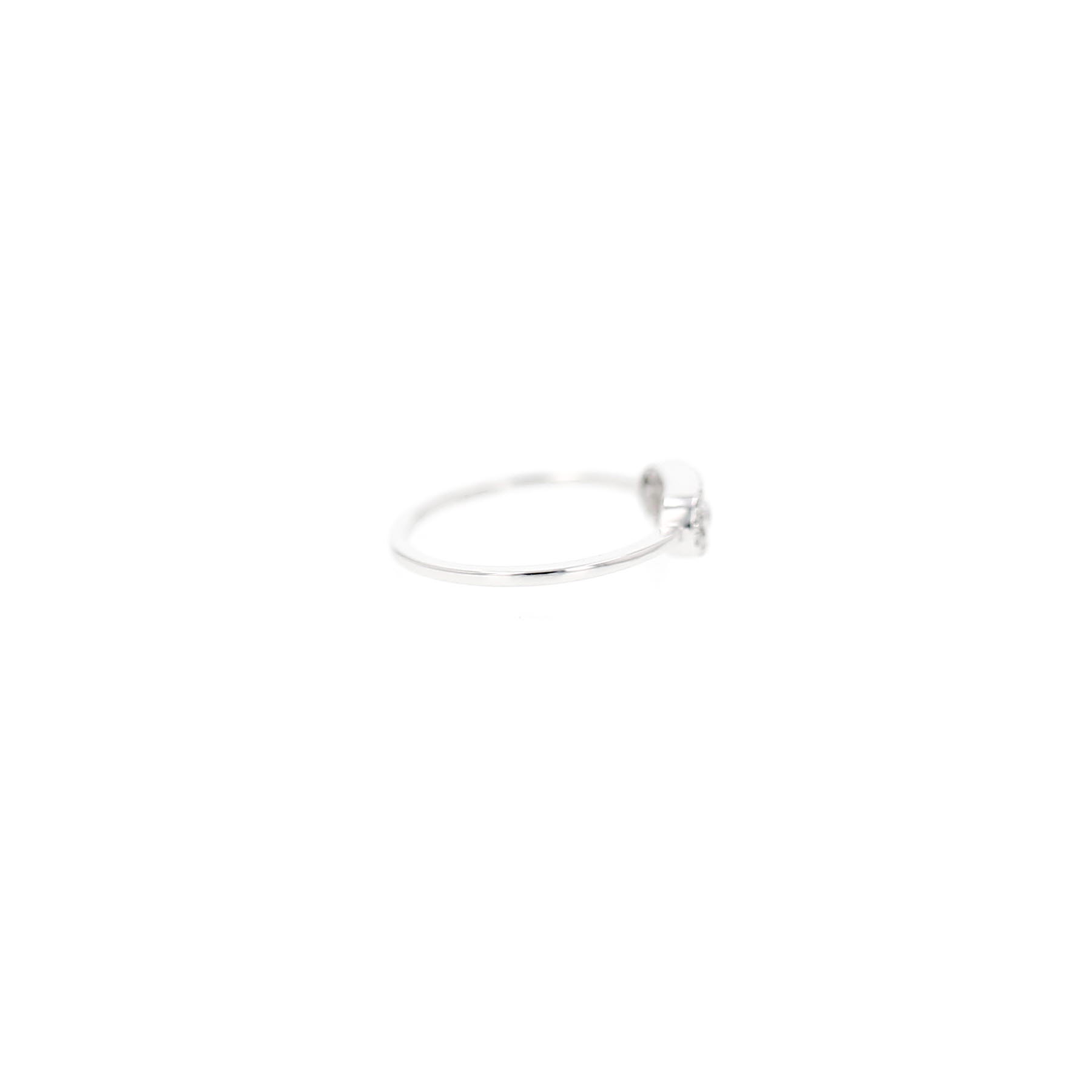 Anillo Messika Move Uno en oro blanco y diamantes