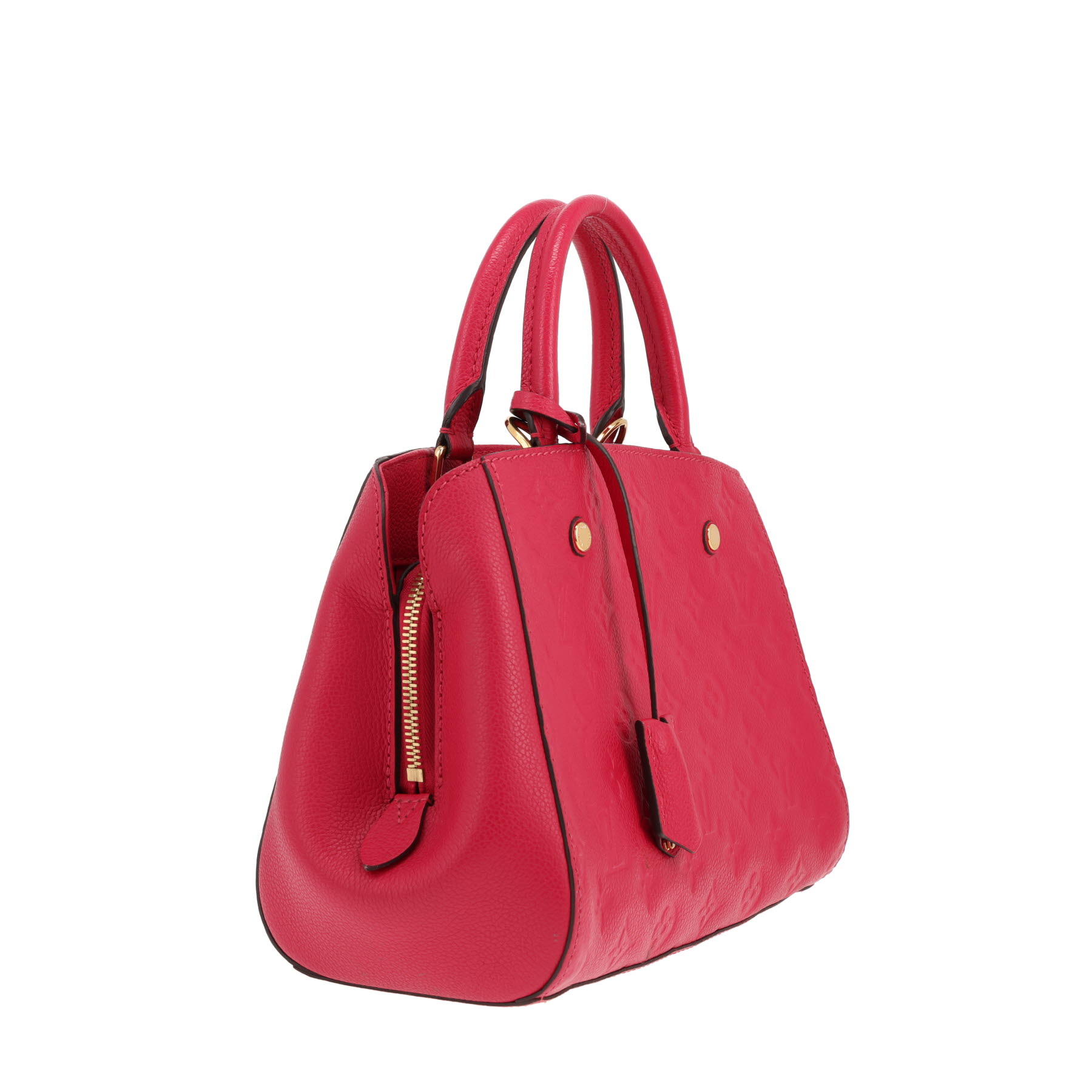 Sac à main Louis Vuitton  Montaigne en cuir monogram empreinte rose