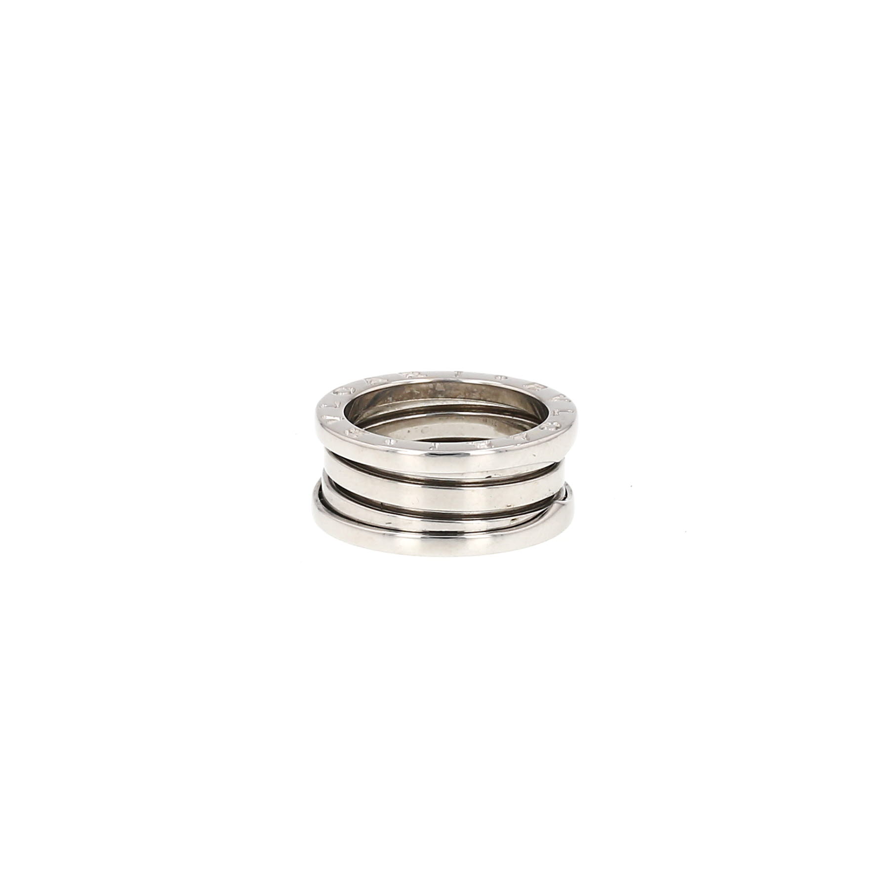 Anillo Bulgari B.Zero1, modelo mediano, en oro blanco