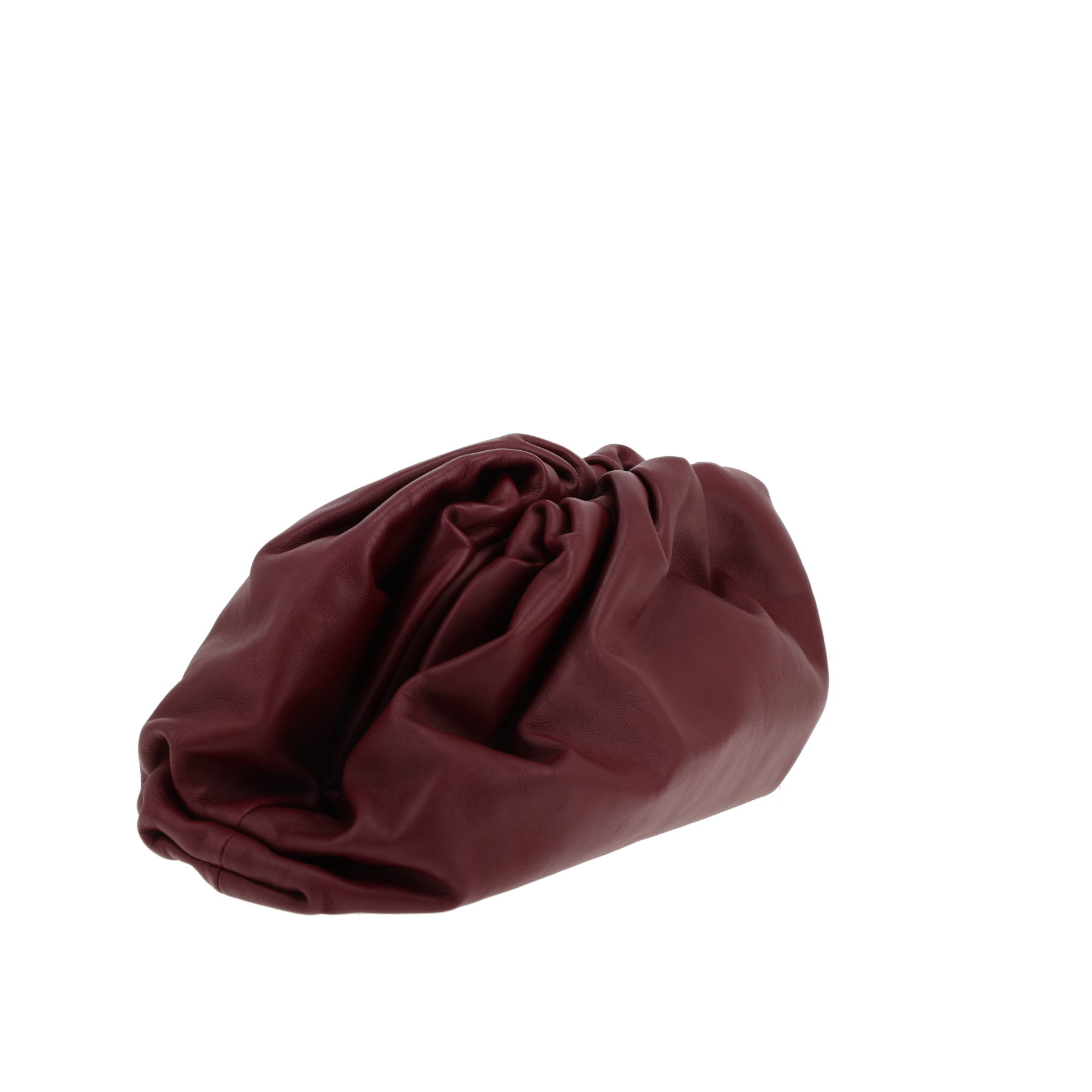 Bottega Veneta  Pochette in pelle bordeaux