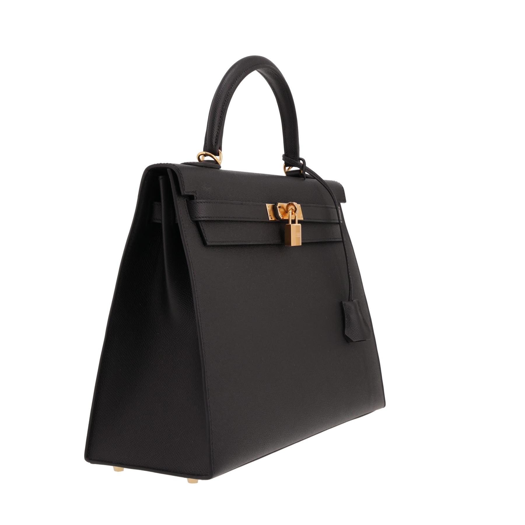 Hermès Kelly 35 cm handbag in Noir Epsom leather