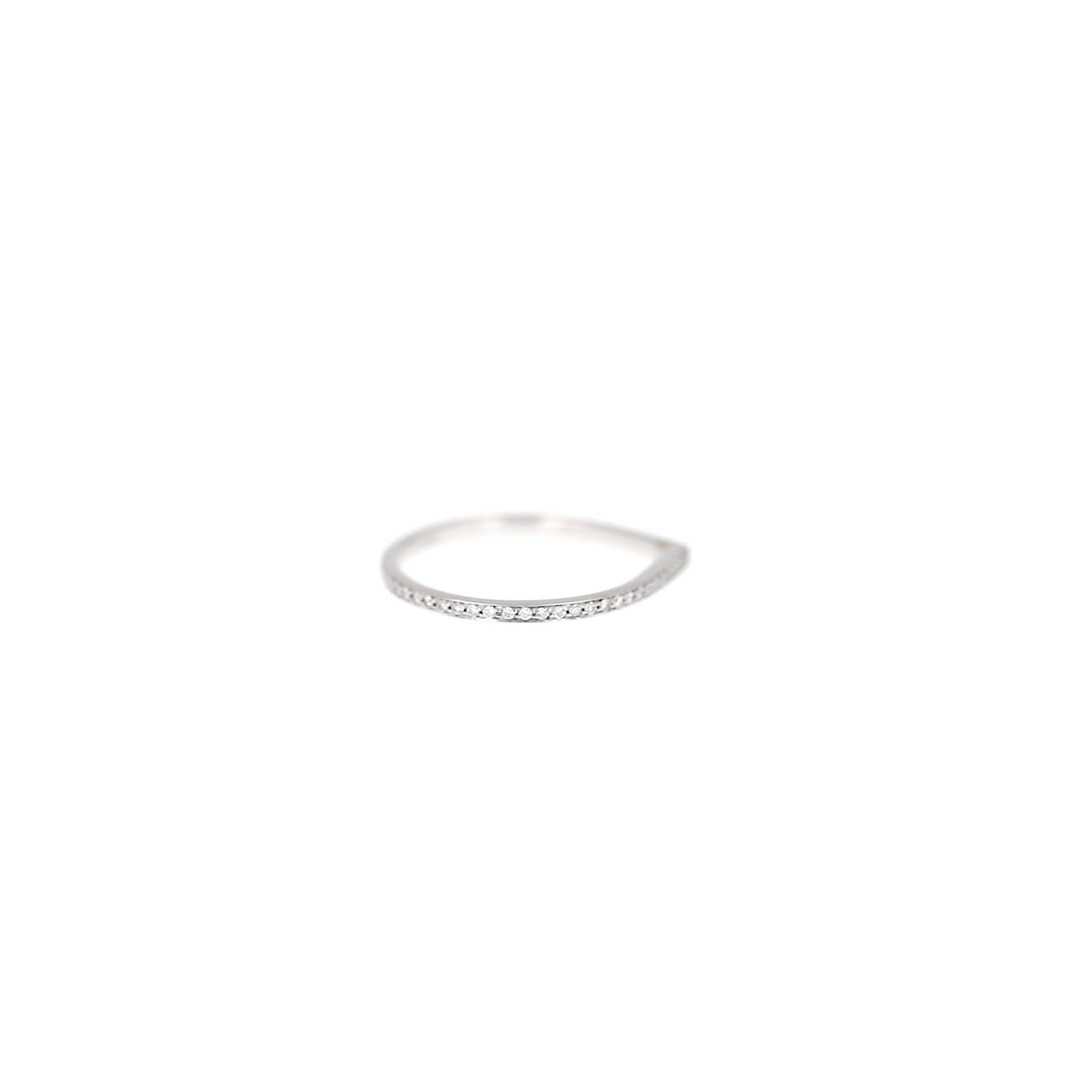 Repossi Antifer ring in white gold and diamonds