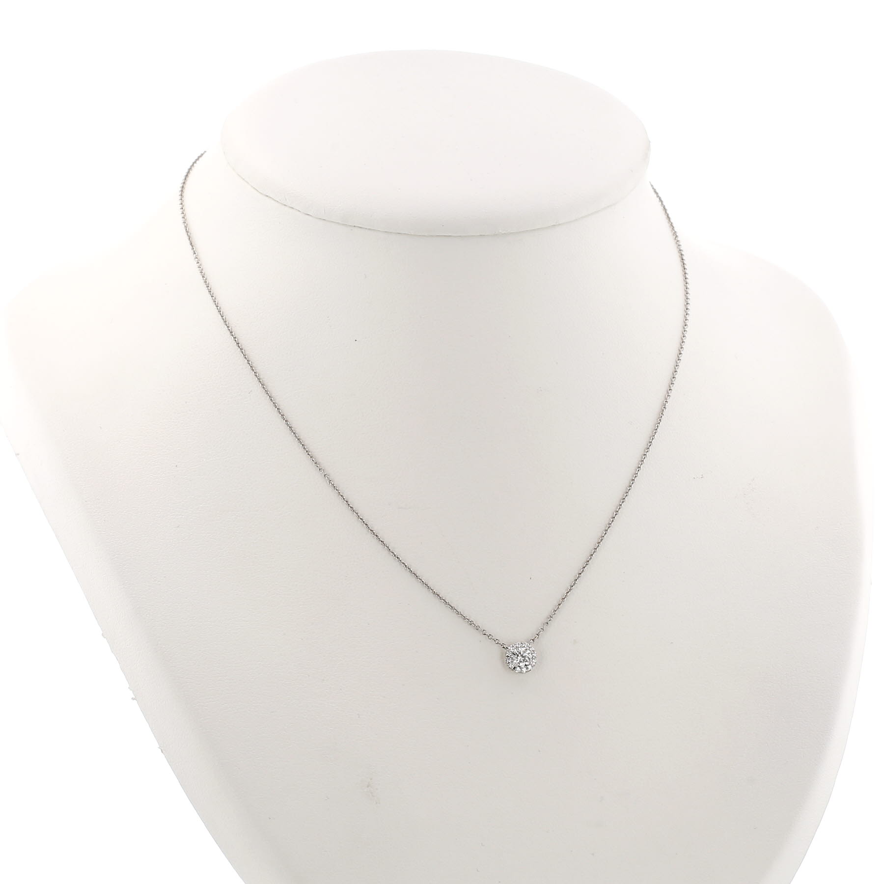 Tiffany & Co Soleste necklace in platinum and diamonds