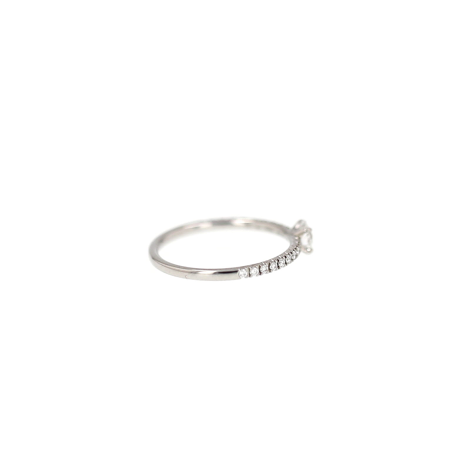 Cartier Etincelle ring in platinum and diamonds