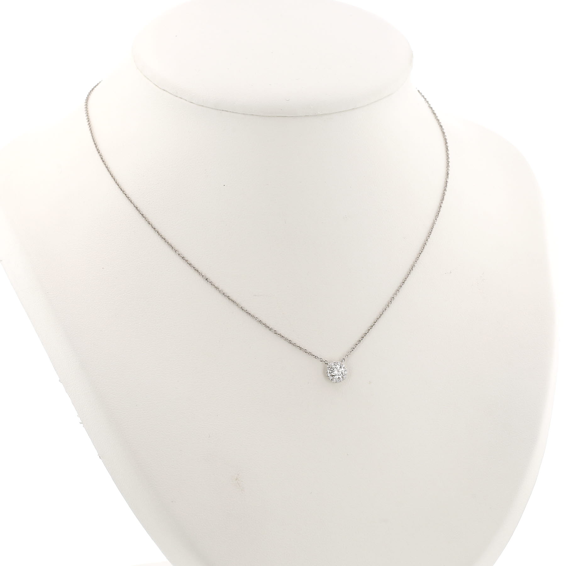 Tiffany & Co Soleste necklace in platinum and diamonds
