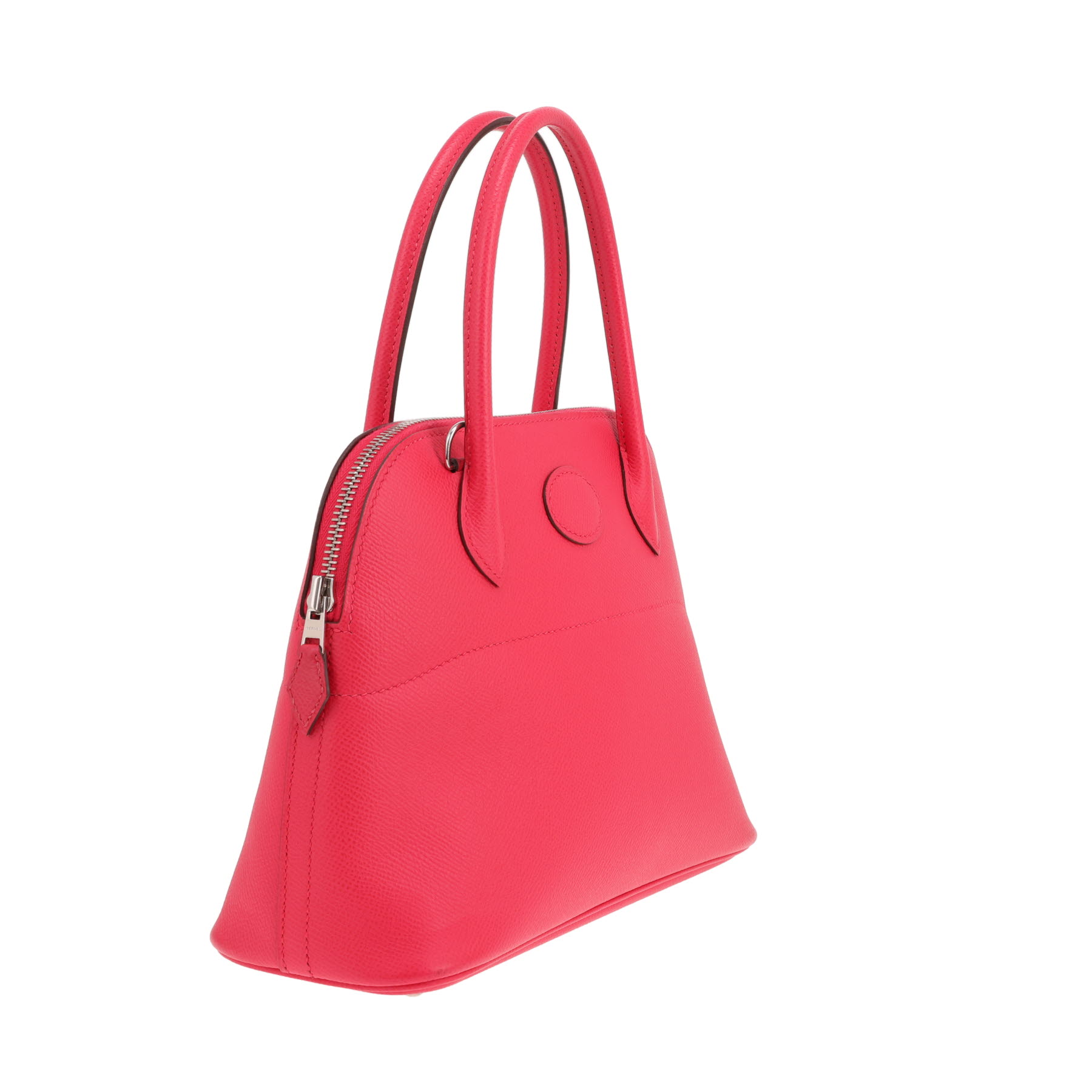 Sac à main Hermès  Bolide 27 cm en cuir epsom Rose extrême