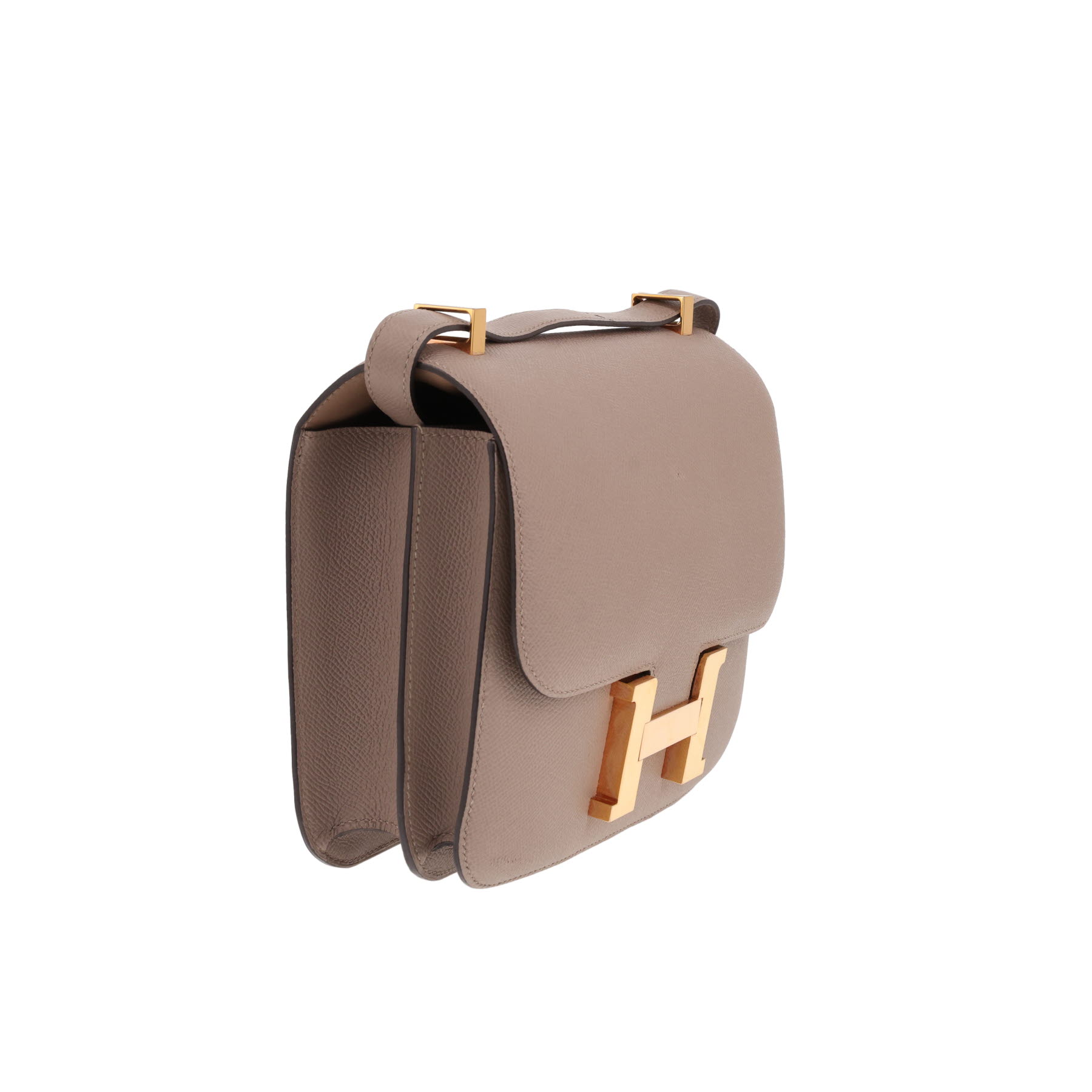 Hermès Constance handbag in Epsom leather, Gris Asphalte