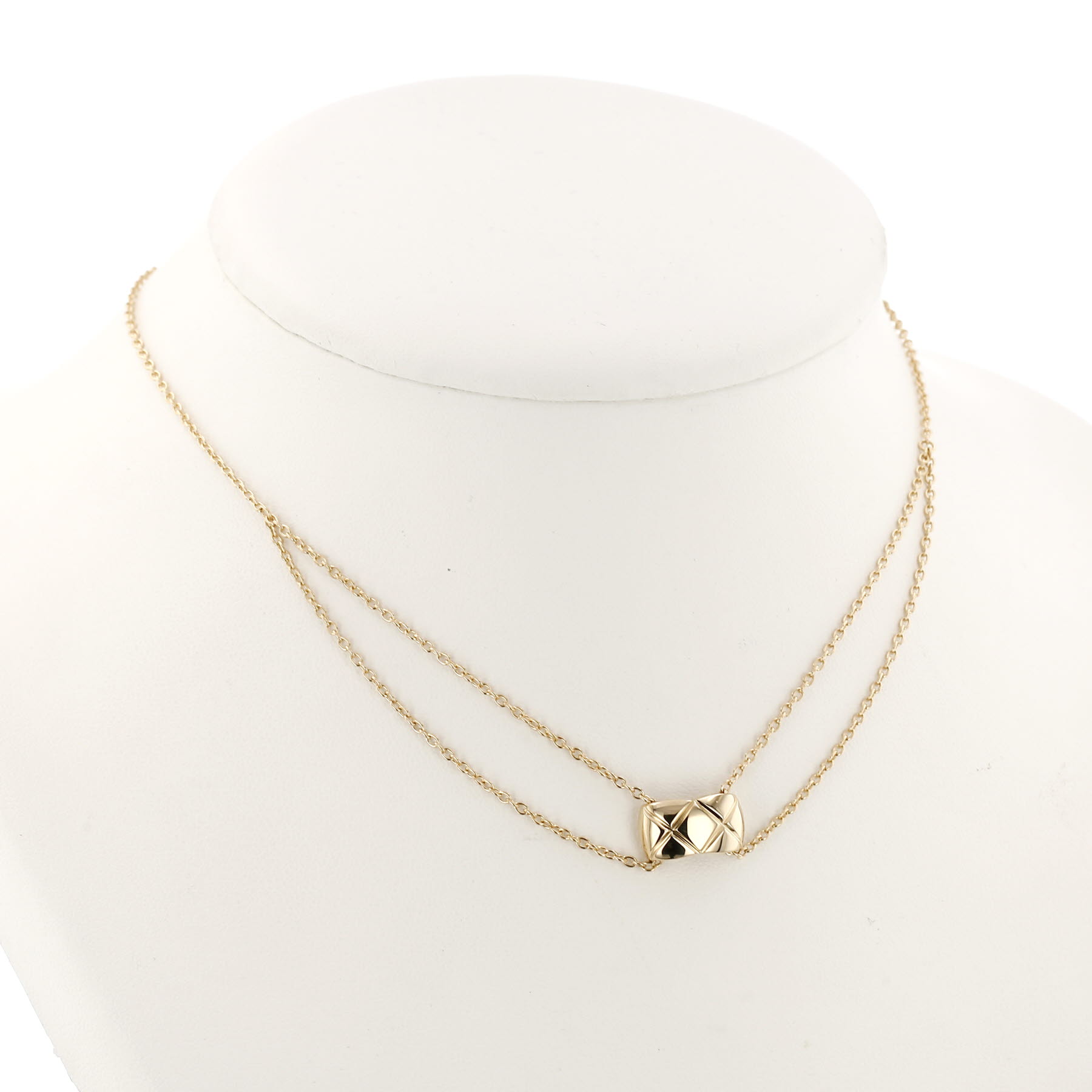 Collar Chanel Coco Crush de oro amarillo