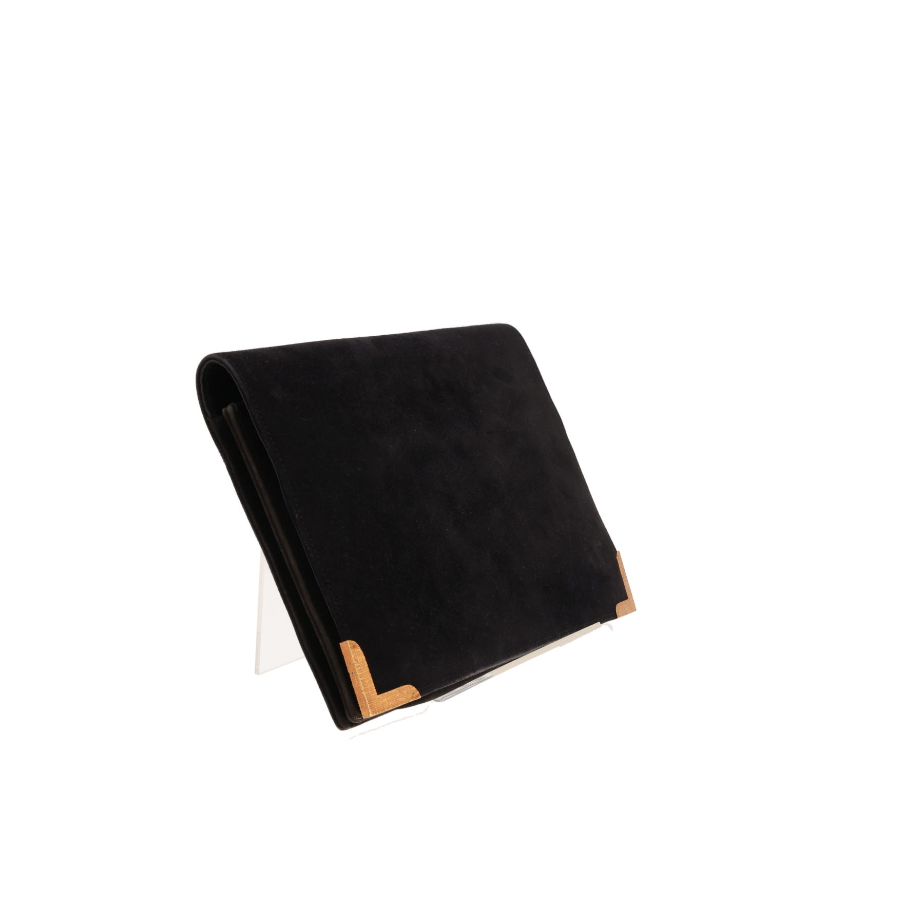 Pochette Hermès   en veau doblis noir