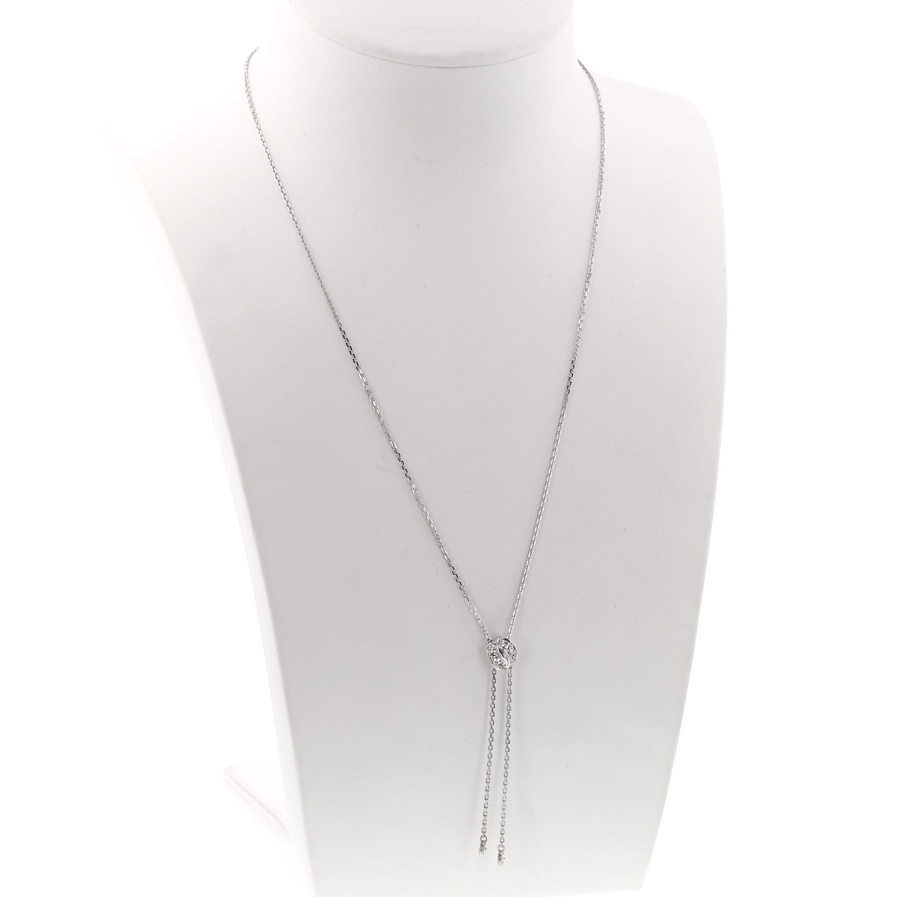 Collar Chaumet Liens Séduction de oro blanco y diamantes