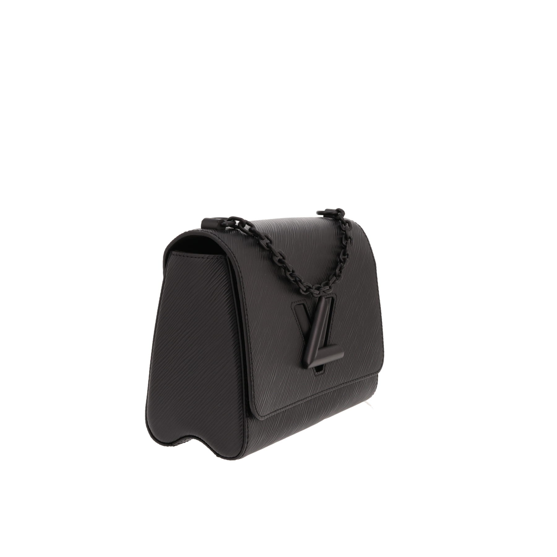 Bolso Louis Vuitton Twist de piel Épi Noir