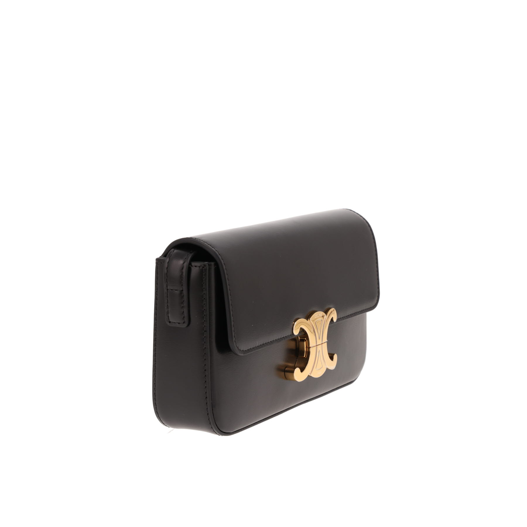 Bolso Celine «Claude» de piel negra