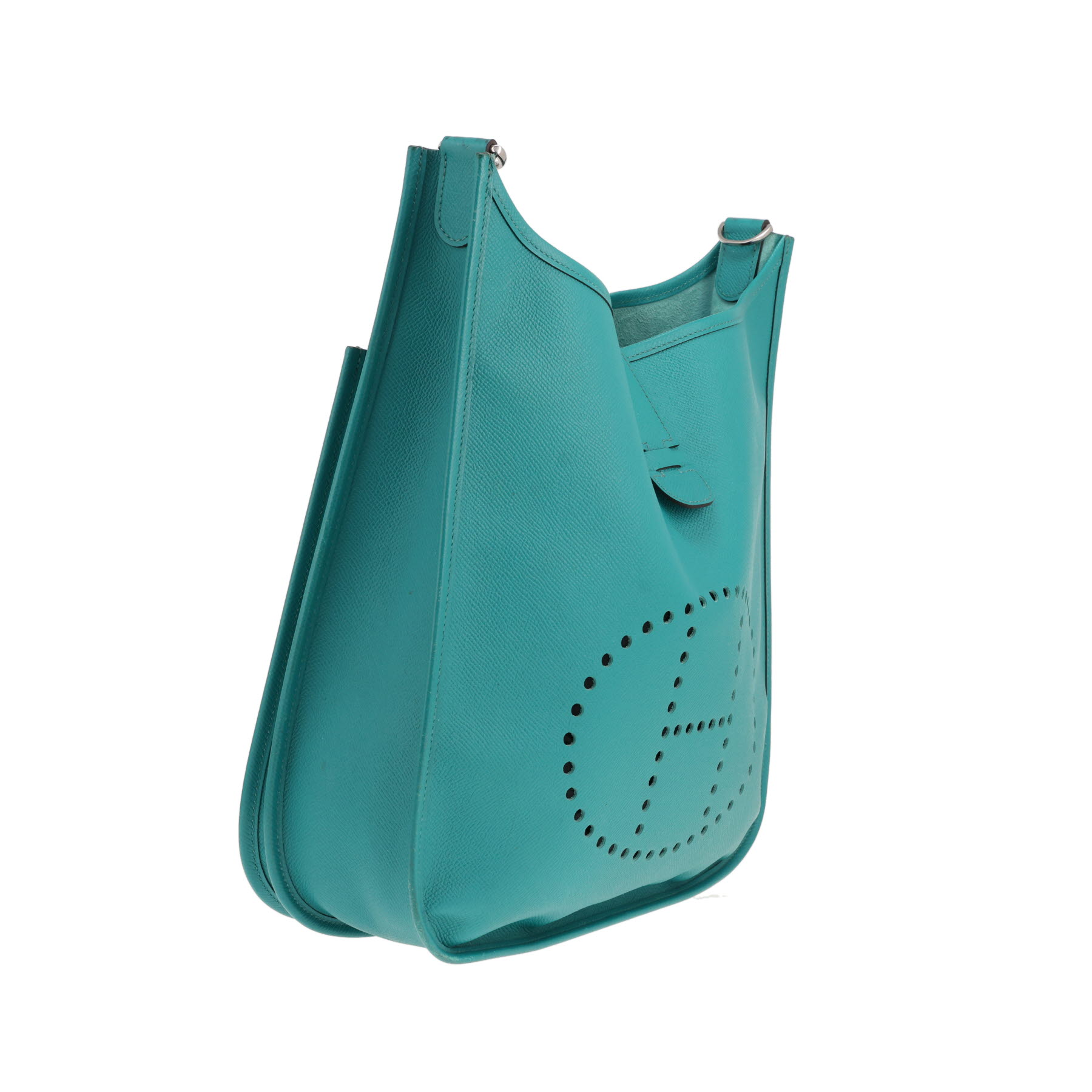 Hermès Evelyne III shoulder bag in green Epsom leather