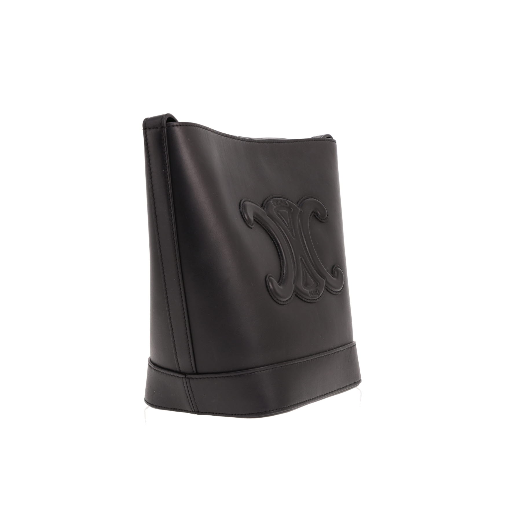 Borsa a tracolla Celine  Seau in pelle nera