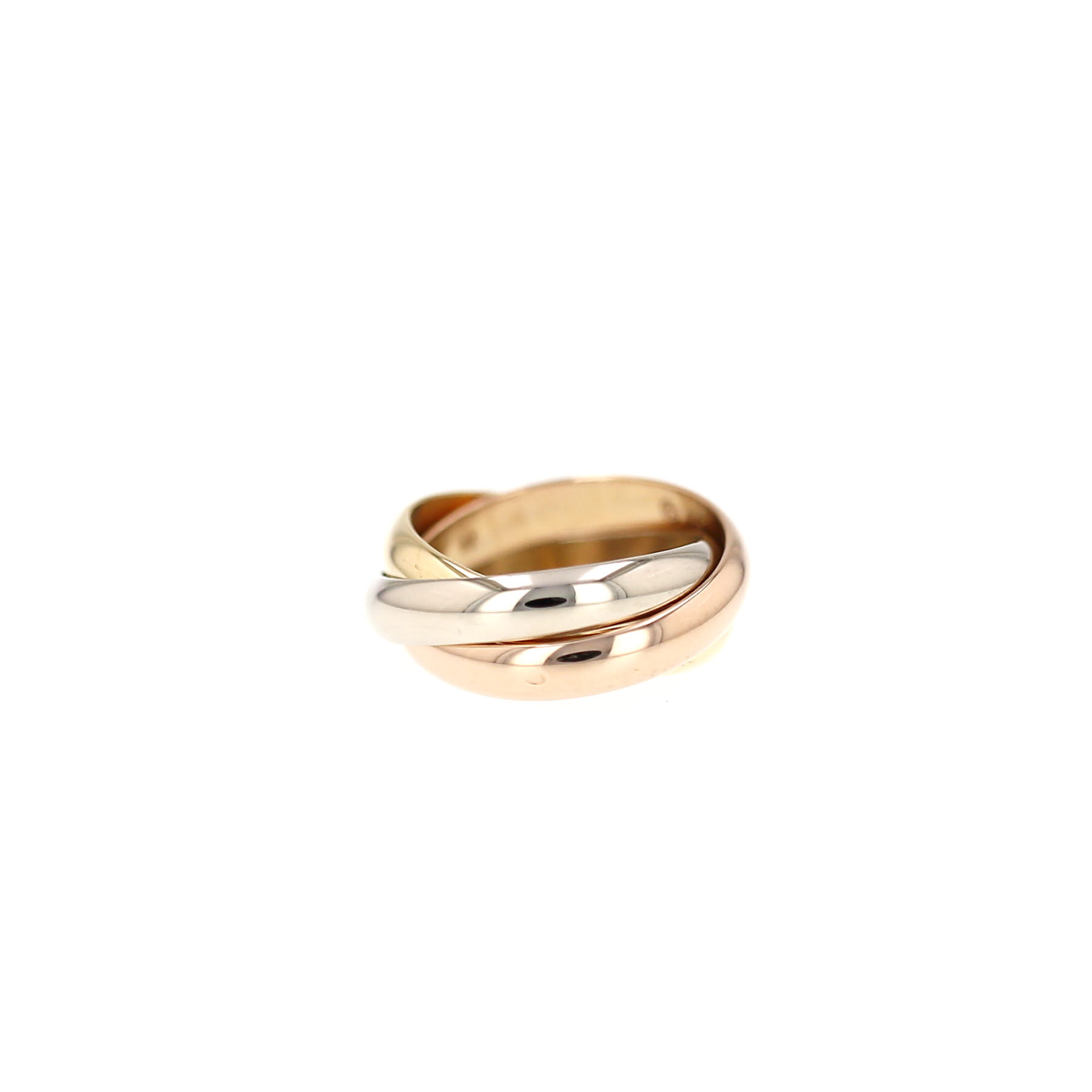 Bague Cartier Trinity grand modèle en 3 ors