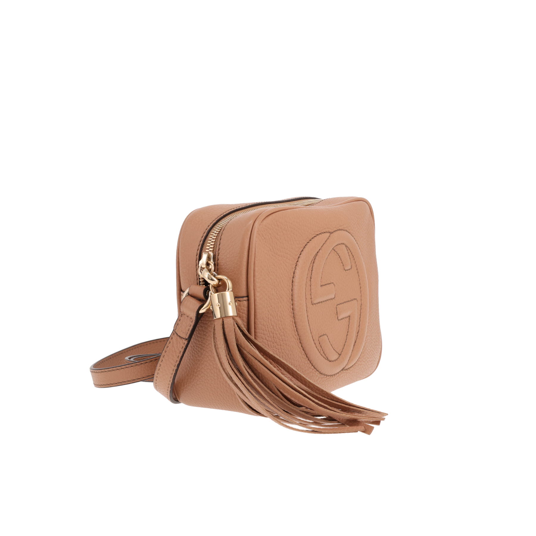 Gucci Soho Disco shoulder bag in beige leather