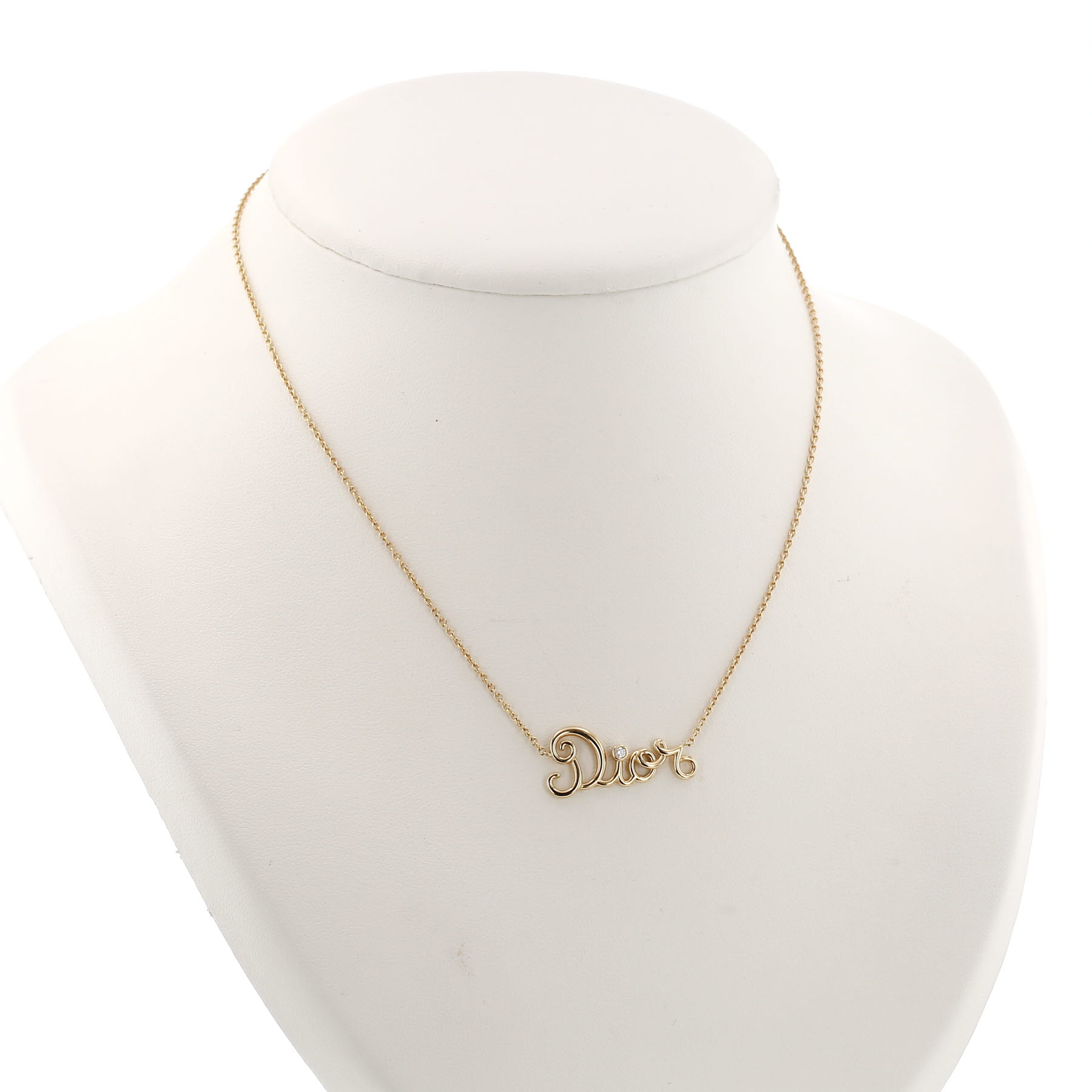 Collar de Dior Dioramour de oro amarillo y diamantes