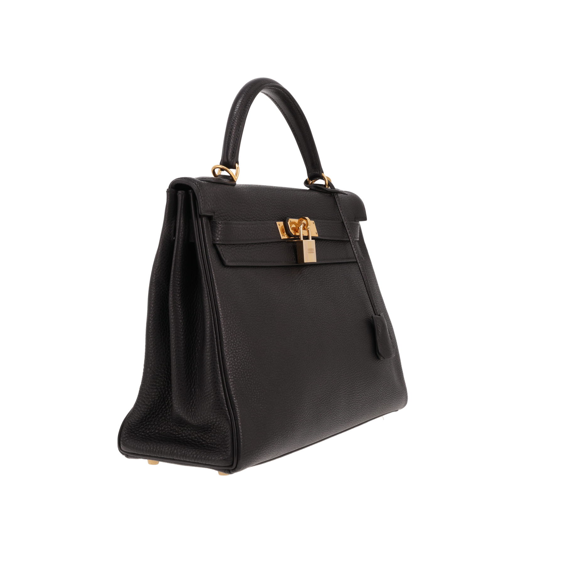 Sac à main Hermès  Kelly 32 cm en cuir togo noir