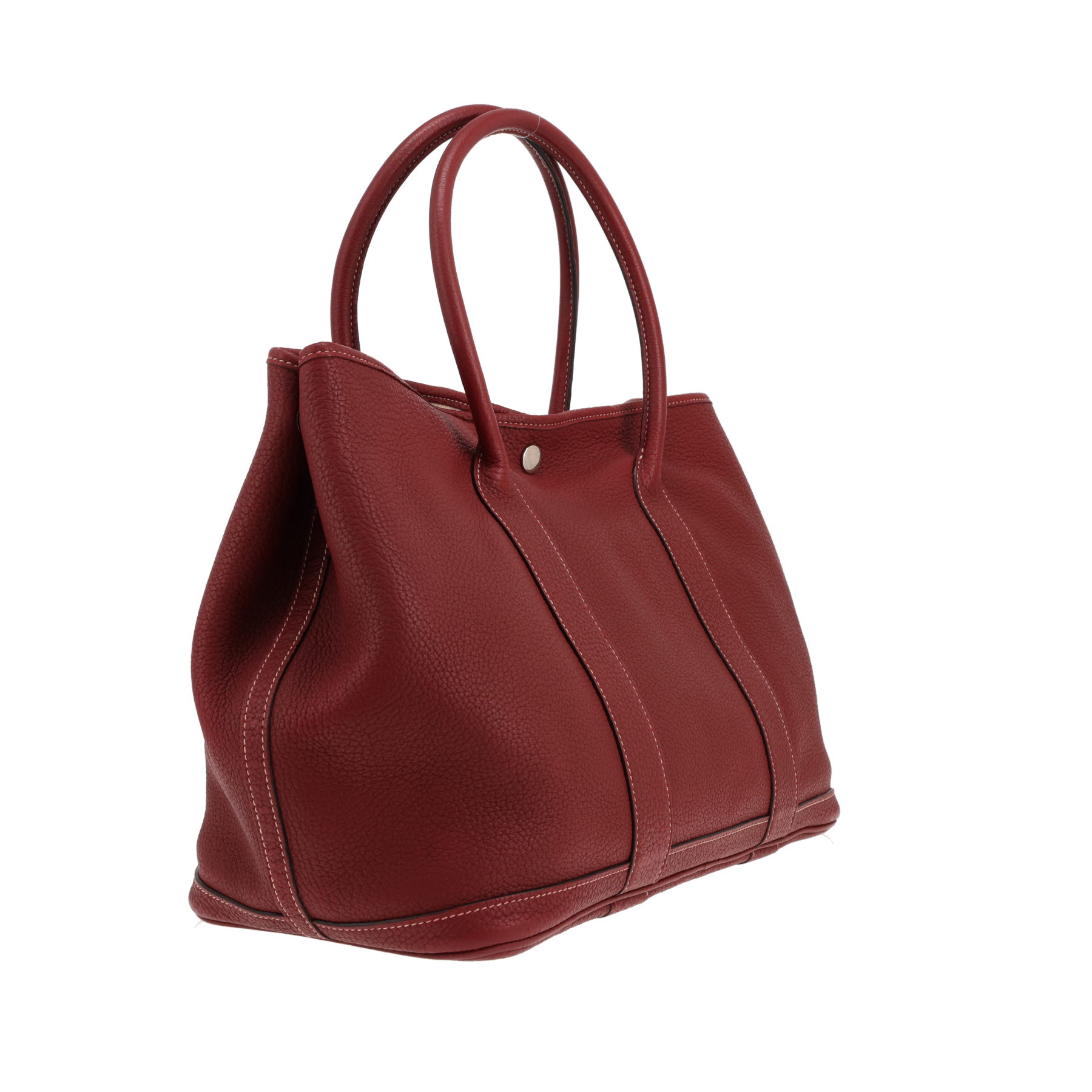 Sac à main Hermès  Garden Party 36 cm en cuir togo rouge H