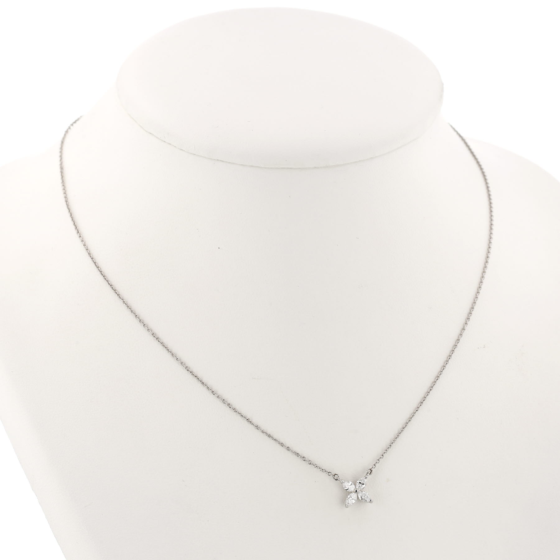 Tiffany & Co Victoria necklace in platinum and diamonds