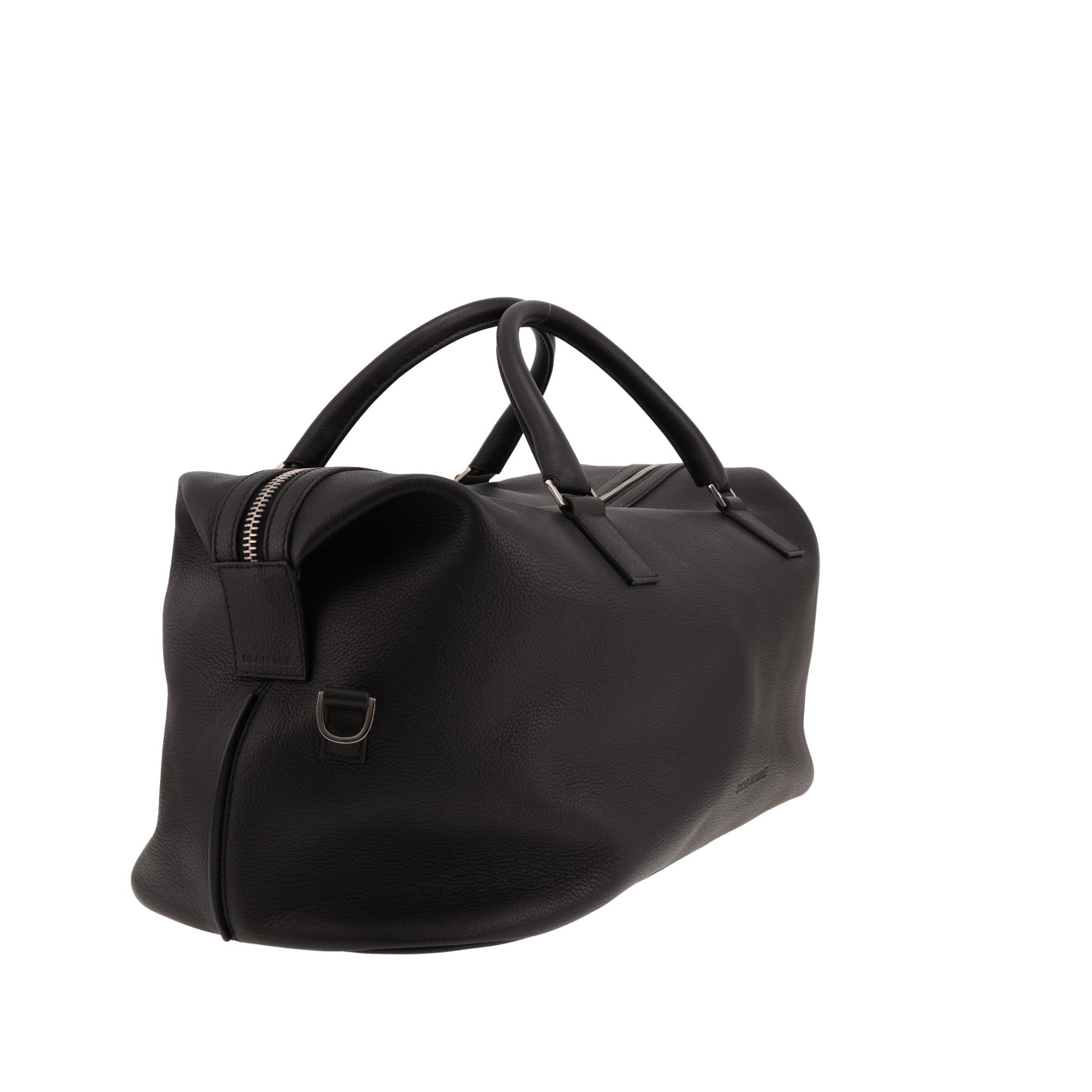Sac de voyage Dior   en cuir noir