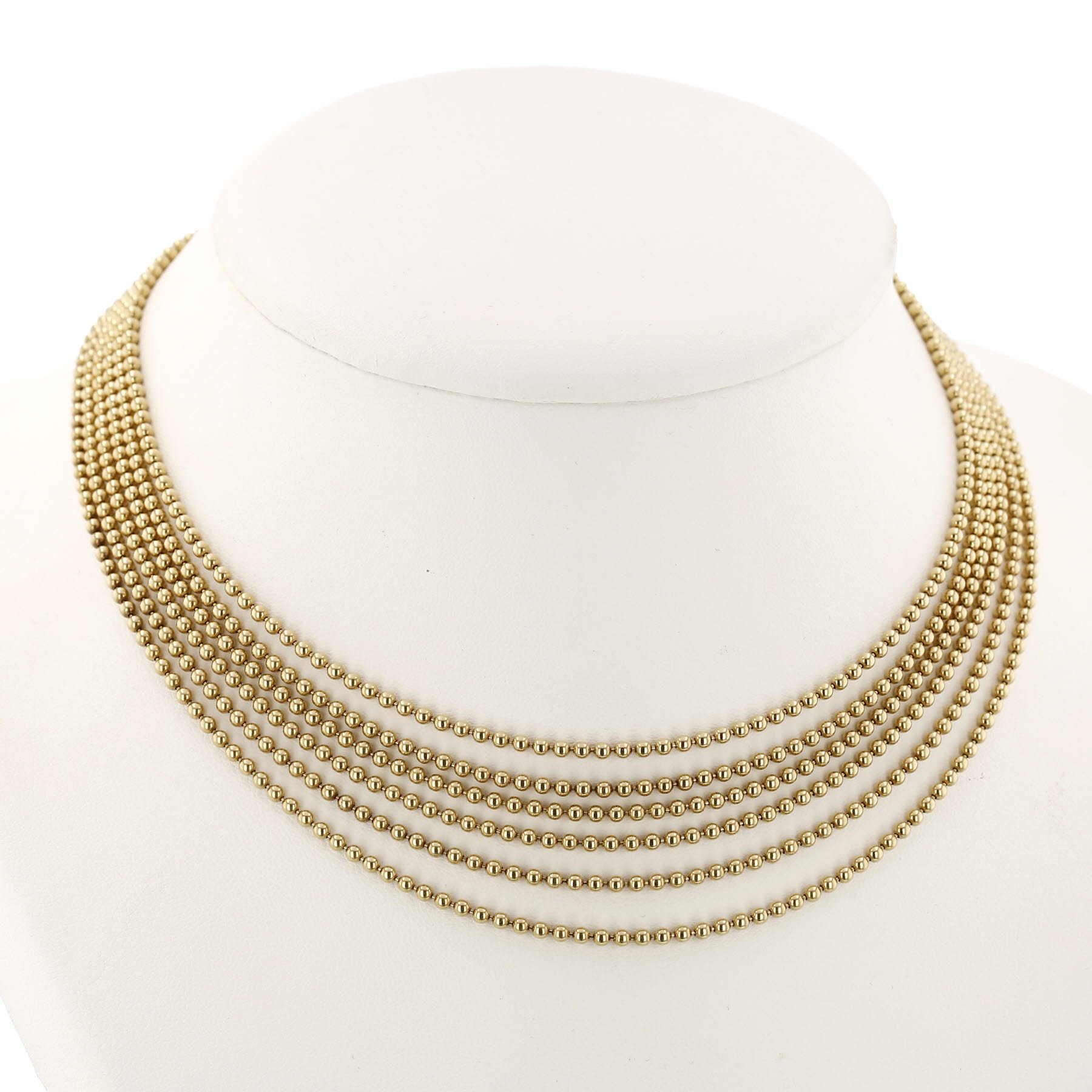Collier Cartier Draperie en or jaune