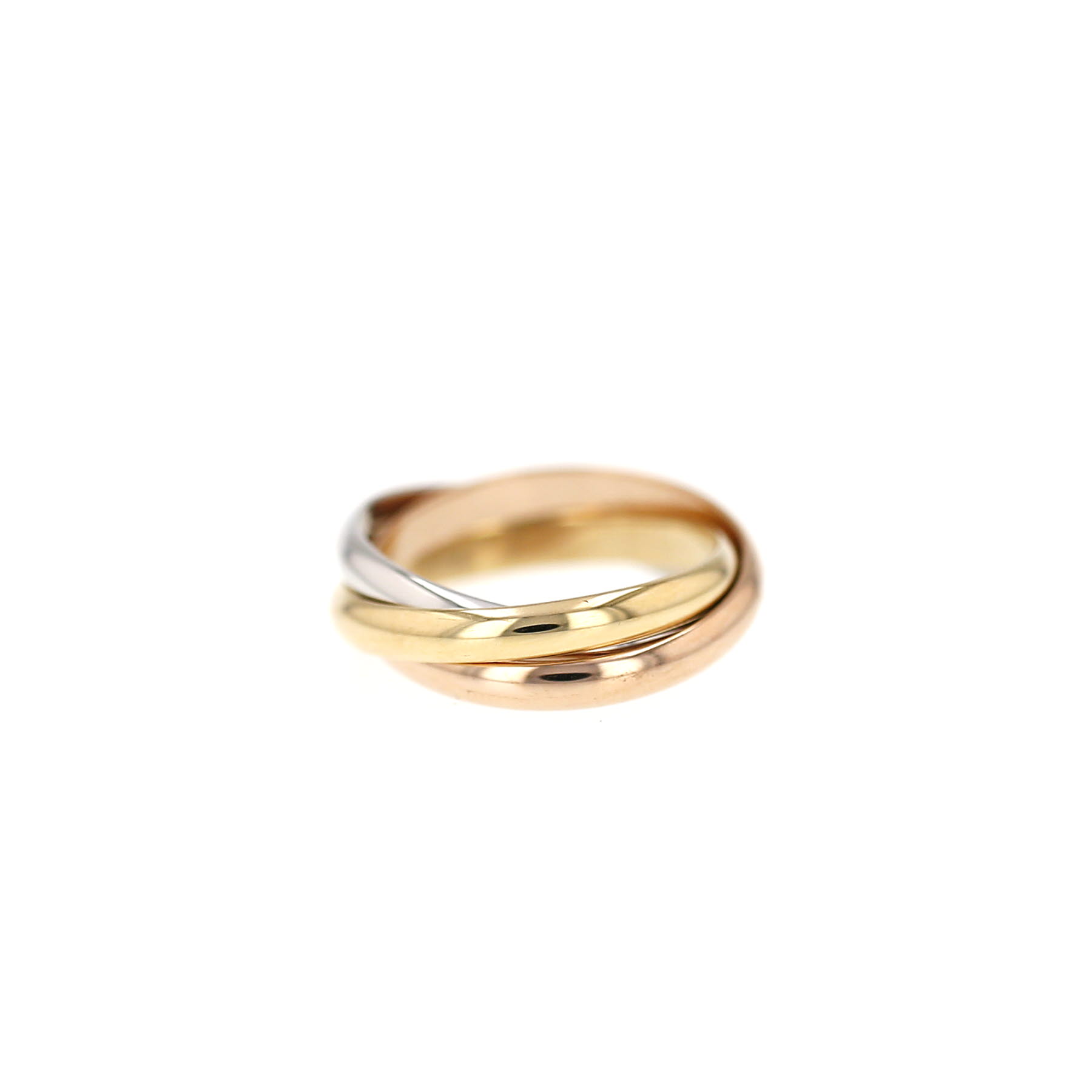 Cartier Trinity "les Must de Cartier" ring medium size in three-colour gold