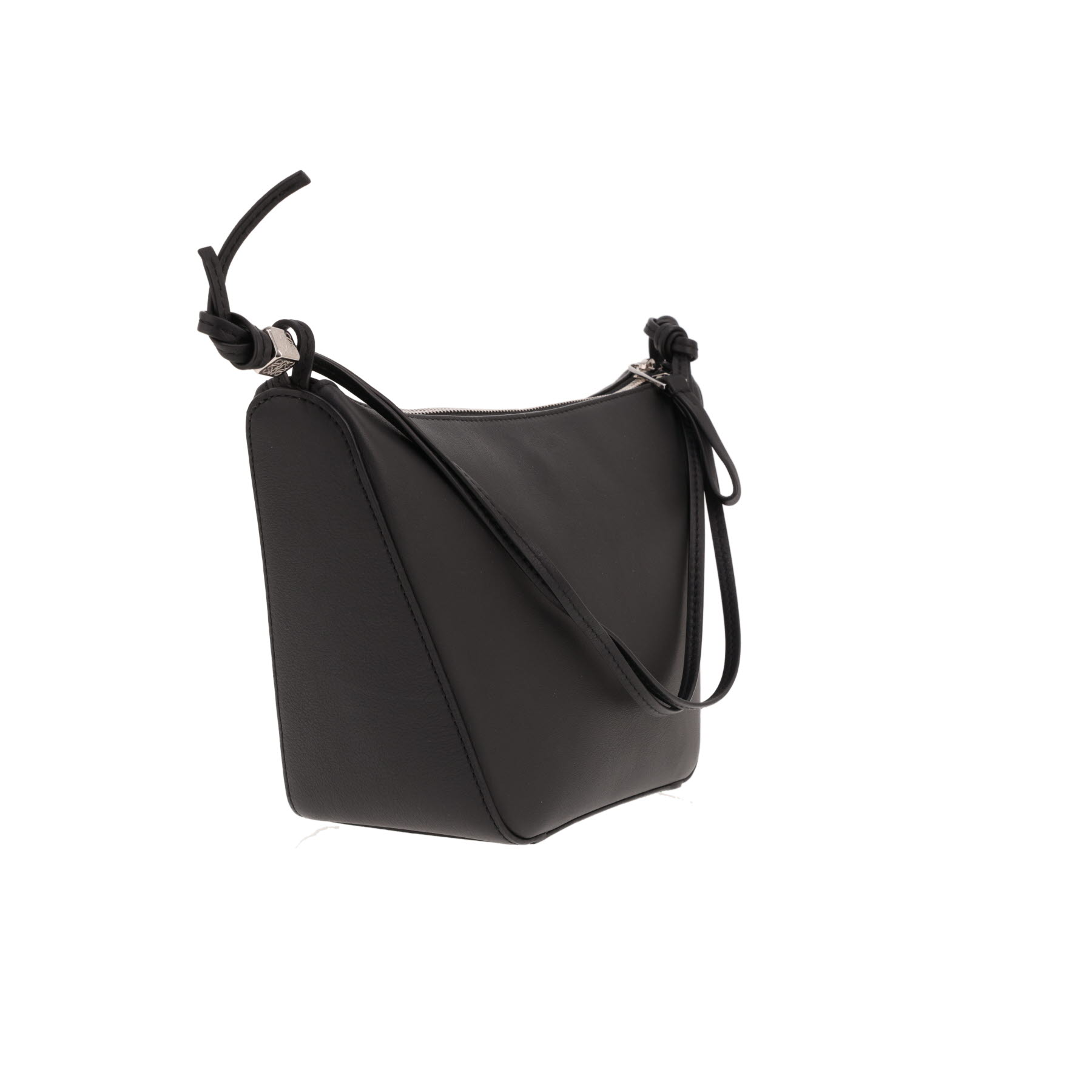 Sac à main Loewe  Hammock Hobo en cuir noir