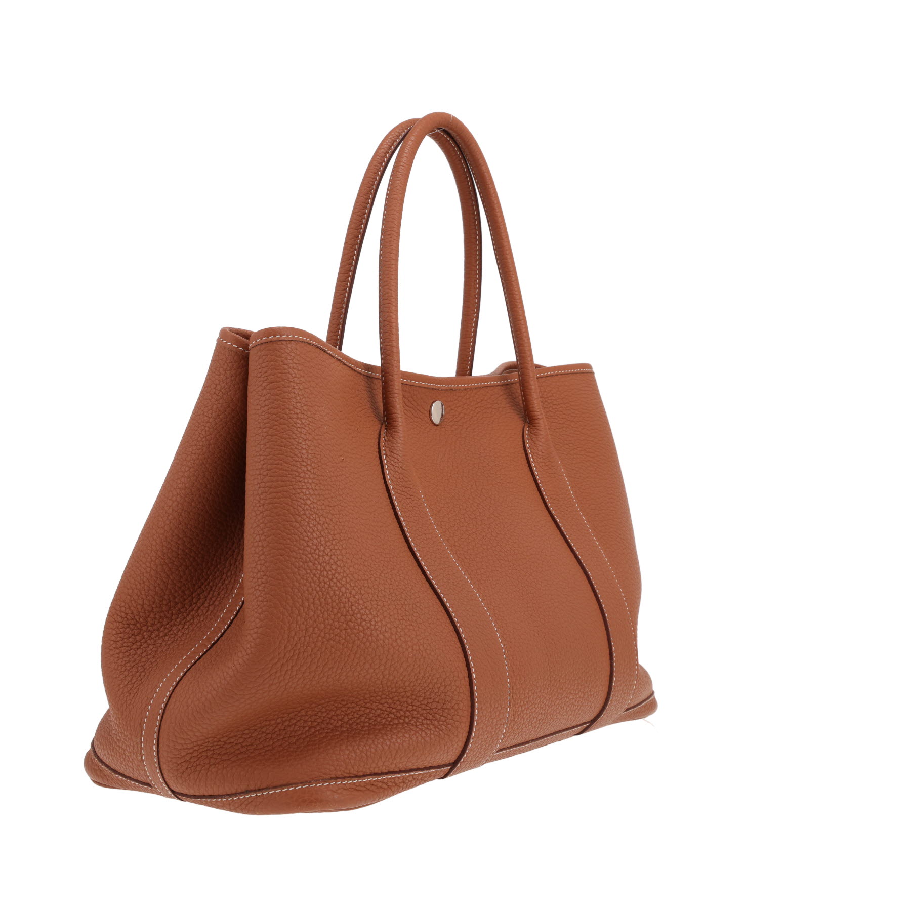 Borsa Hermès Garden Party da 36 cm in pelle Togo Gold