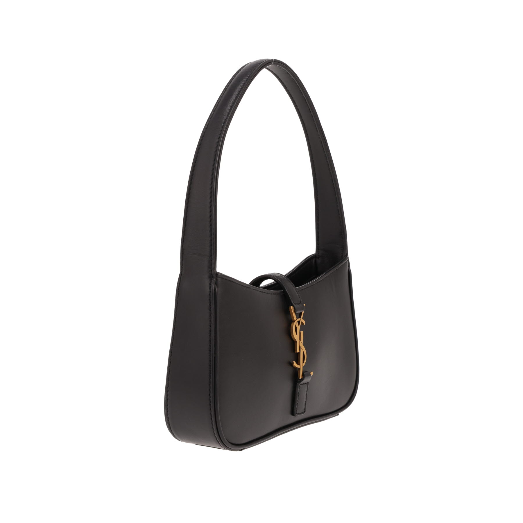 Sac à main Saint Laurent  5 à 7 en cuir noir