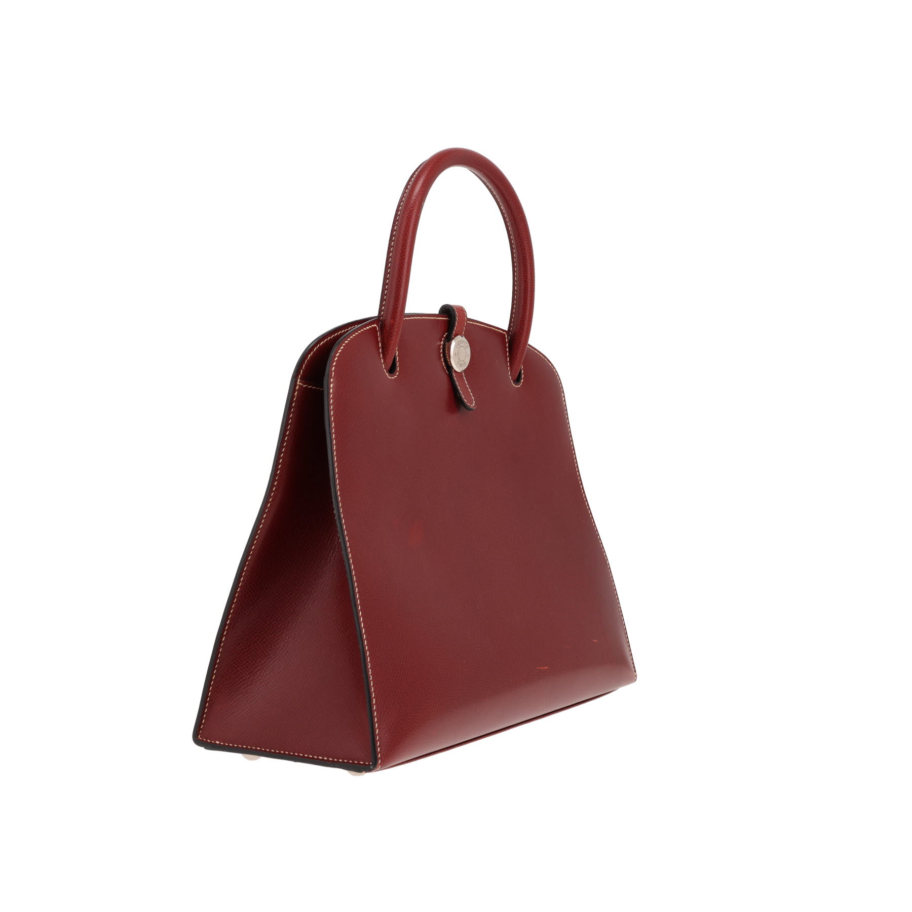 Hermès Dalvy handbag in red H leather