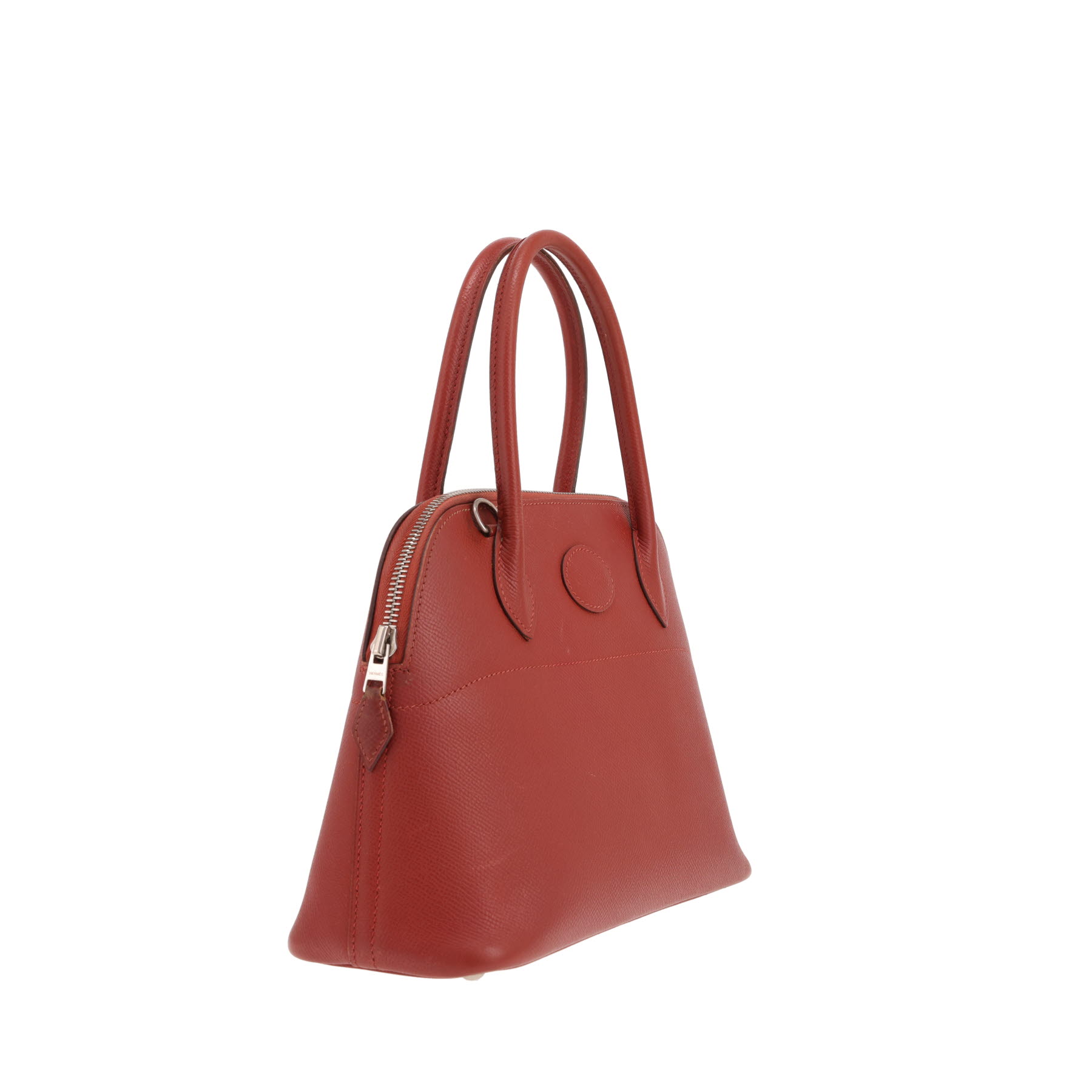 Sac à main Hermès  Bolide 25 cm en cuir epsom Sienne