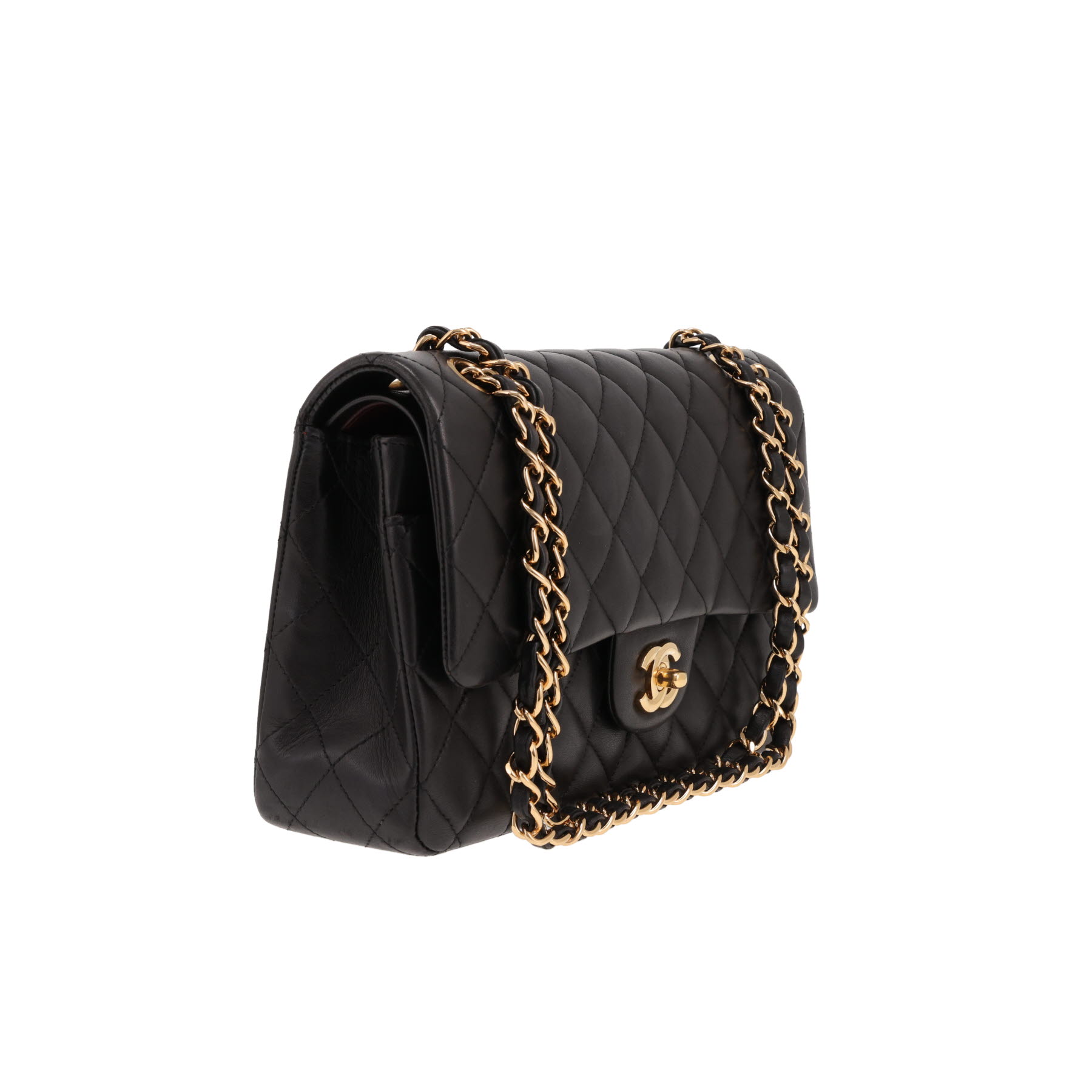 Chanel ‘Timeless Classic’ handbag in black quilted leather