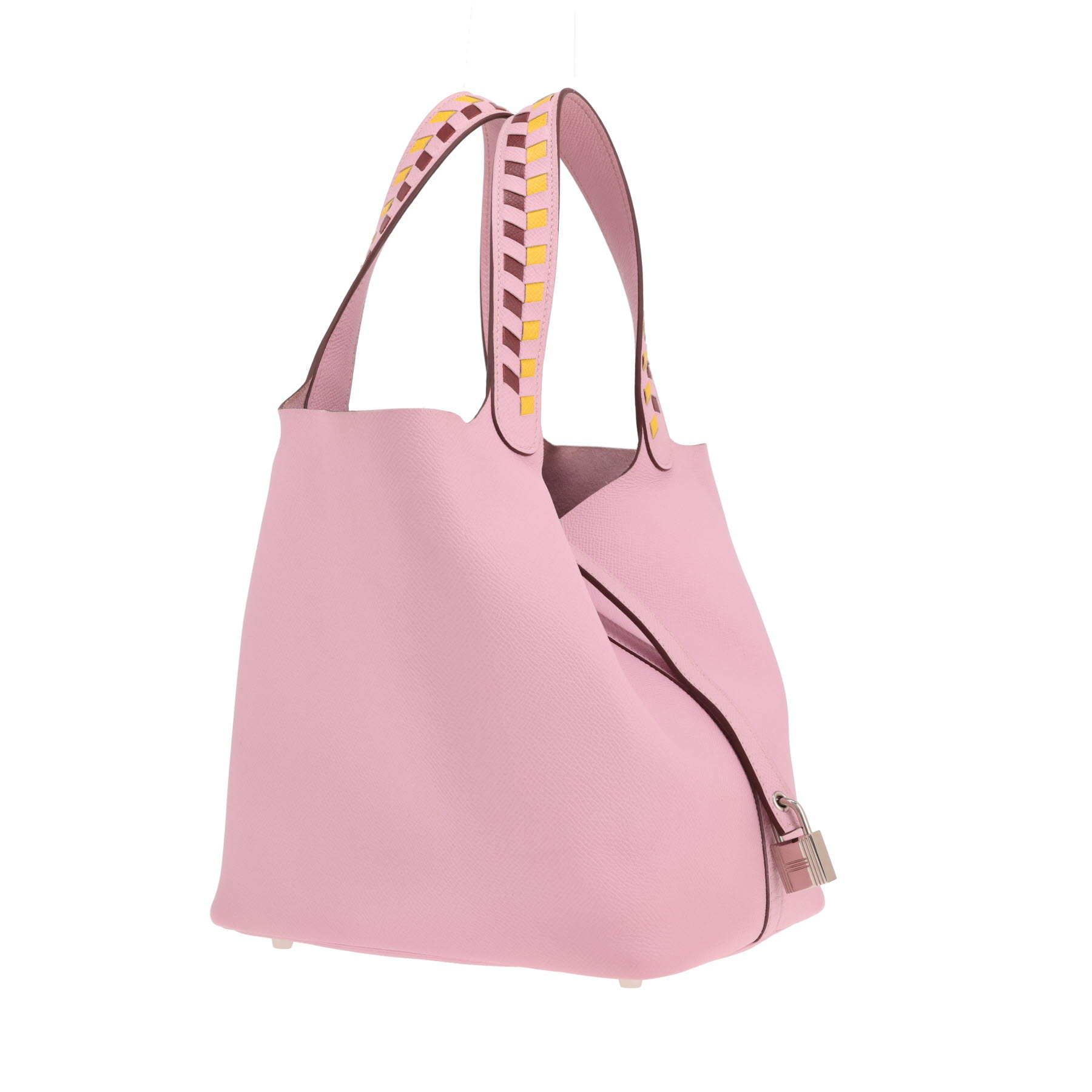 Sac à main Hermès  Picotin 22 cm en cuir epsom Mauve Sylvestre