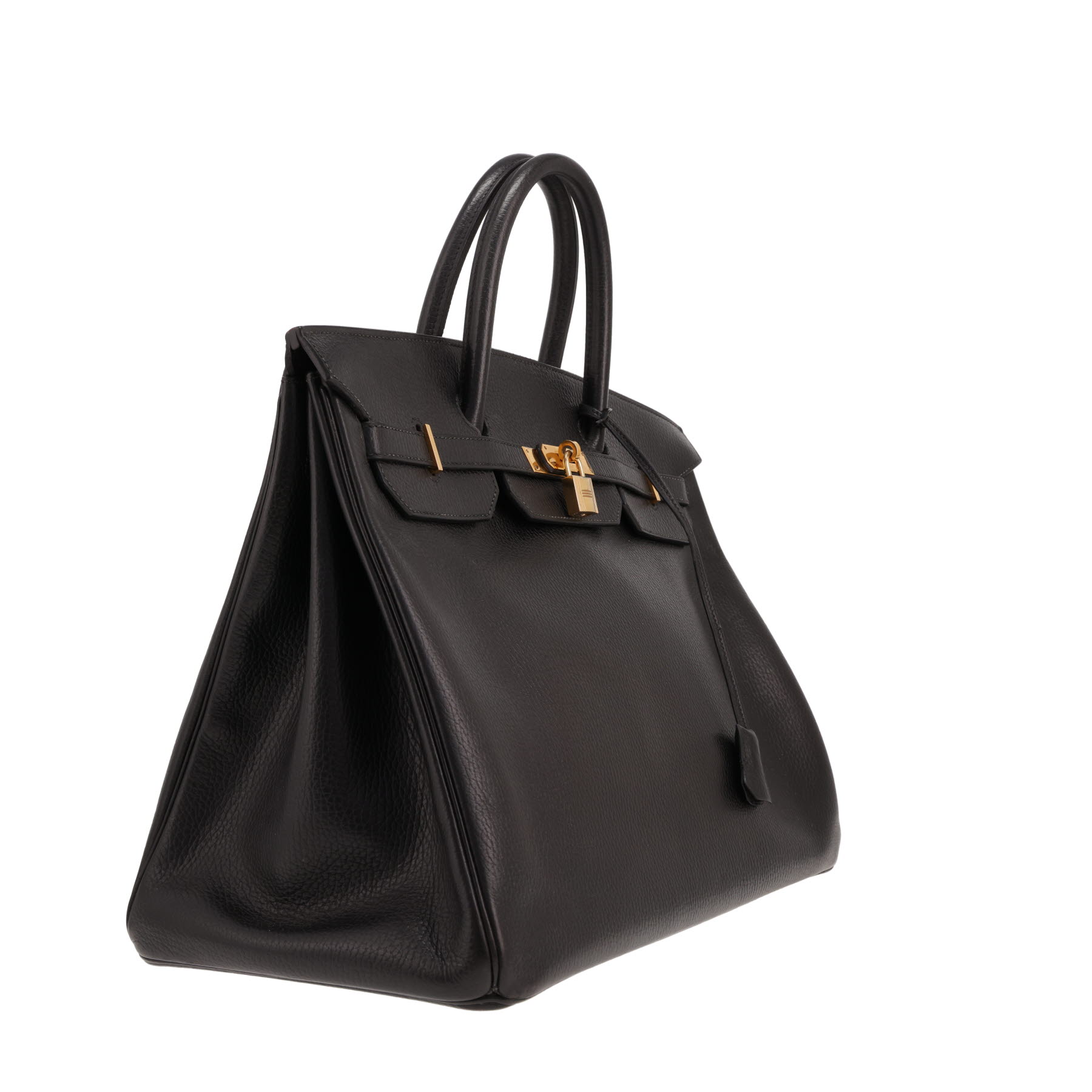 Borsa Hermès Birkin da 40 cm in pelle Ardenne Noir