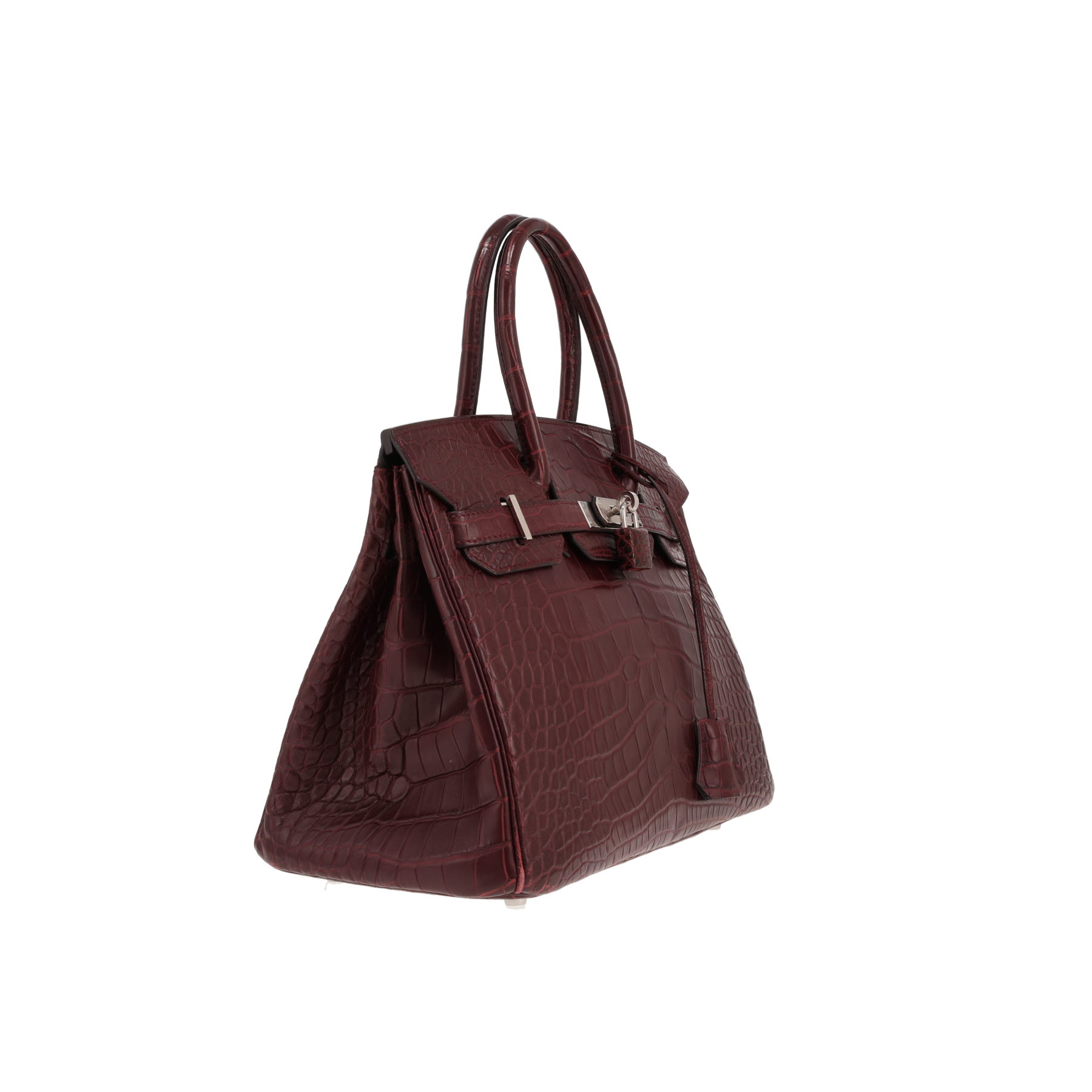 Hermès Birkin handbag, 30 cm, in red H alligator
