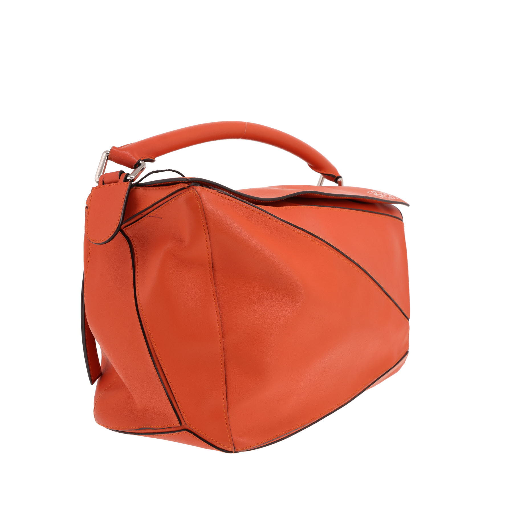 Borsa Loewe  Puzzle  modello grande  in pelle Orange