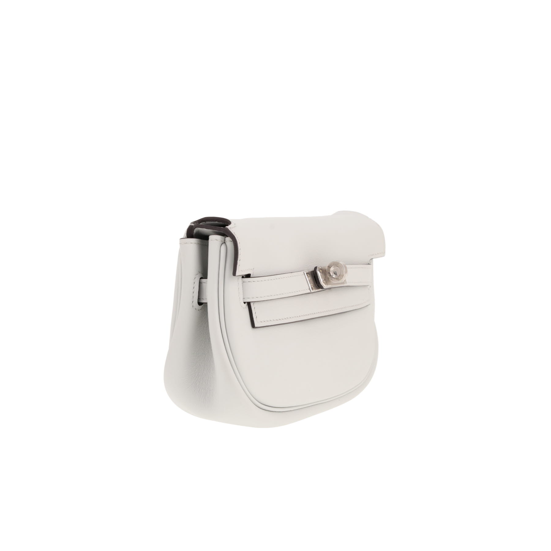 Hermès Kelly Moove shoulder bag in grey Swift leather