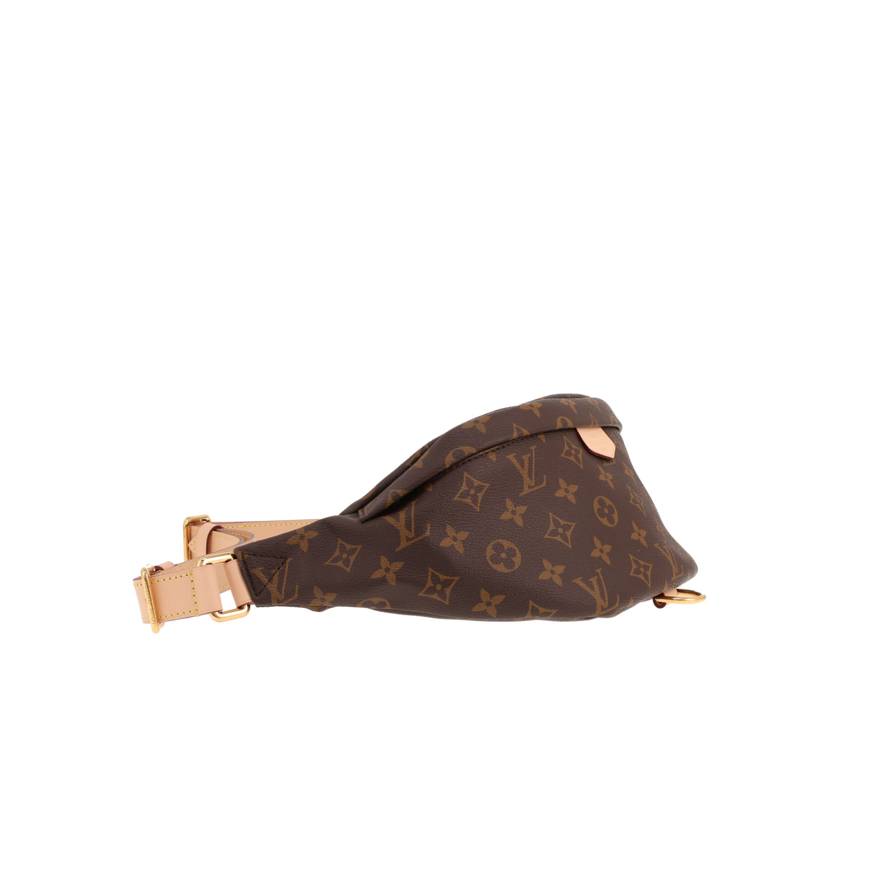 Louis Vuitton belt bag – Bumbag in brown Monogram canvas and natural leather