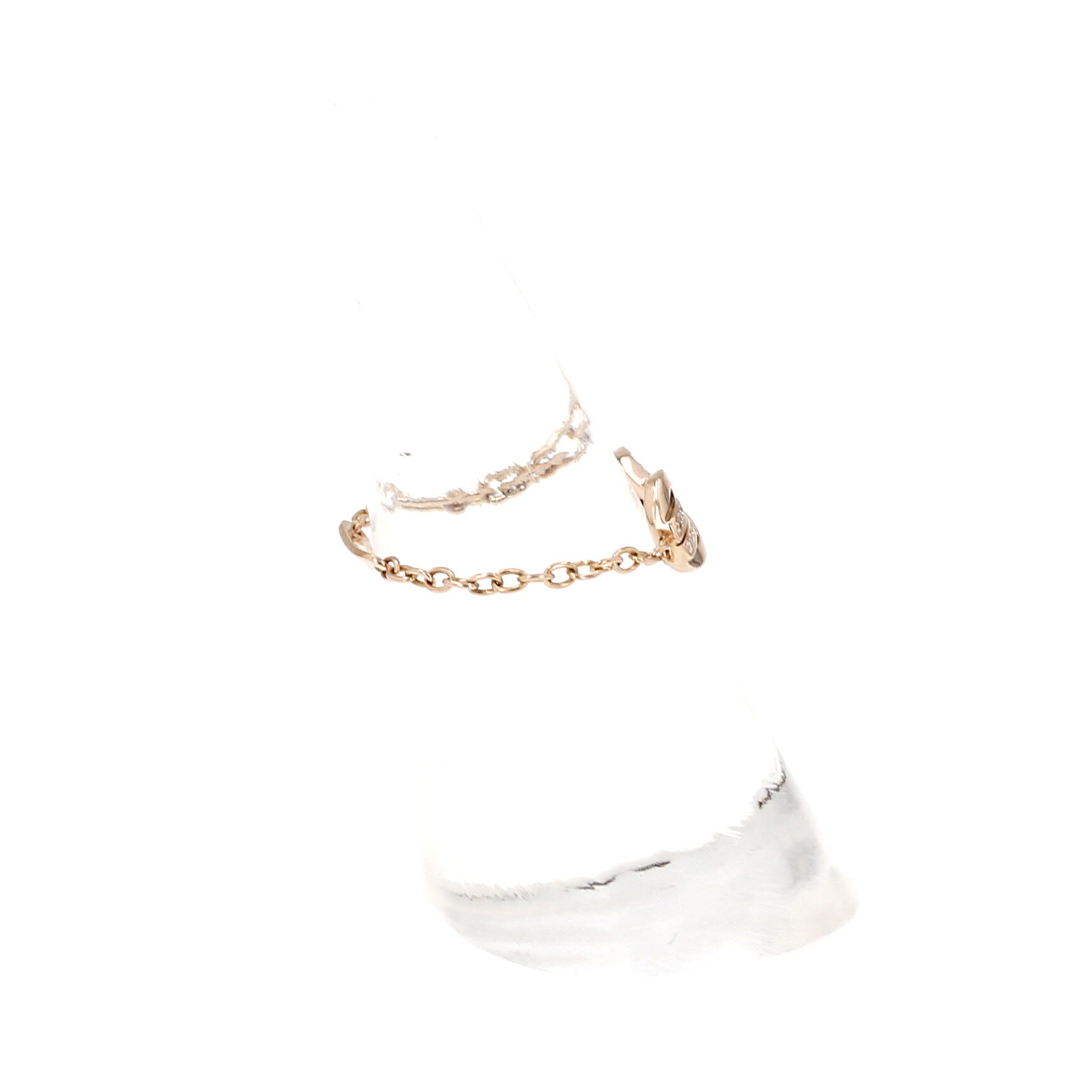 Bague Fred Chance Infinie en or rose et diamants
