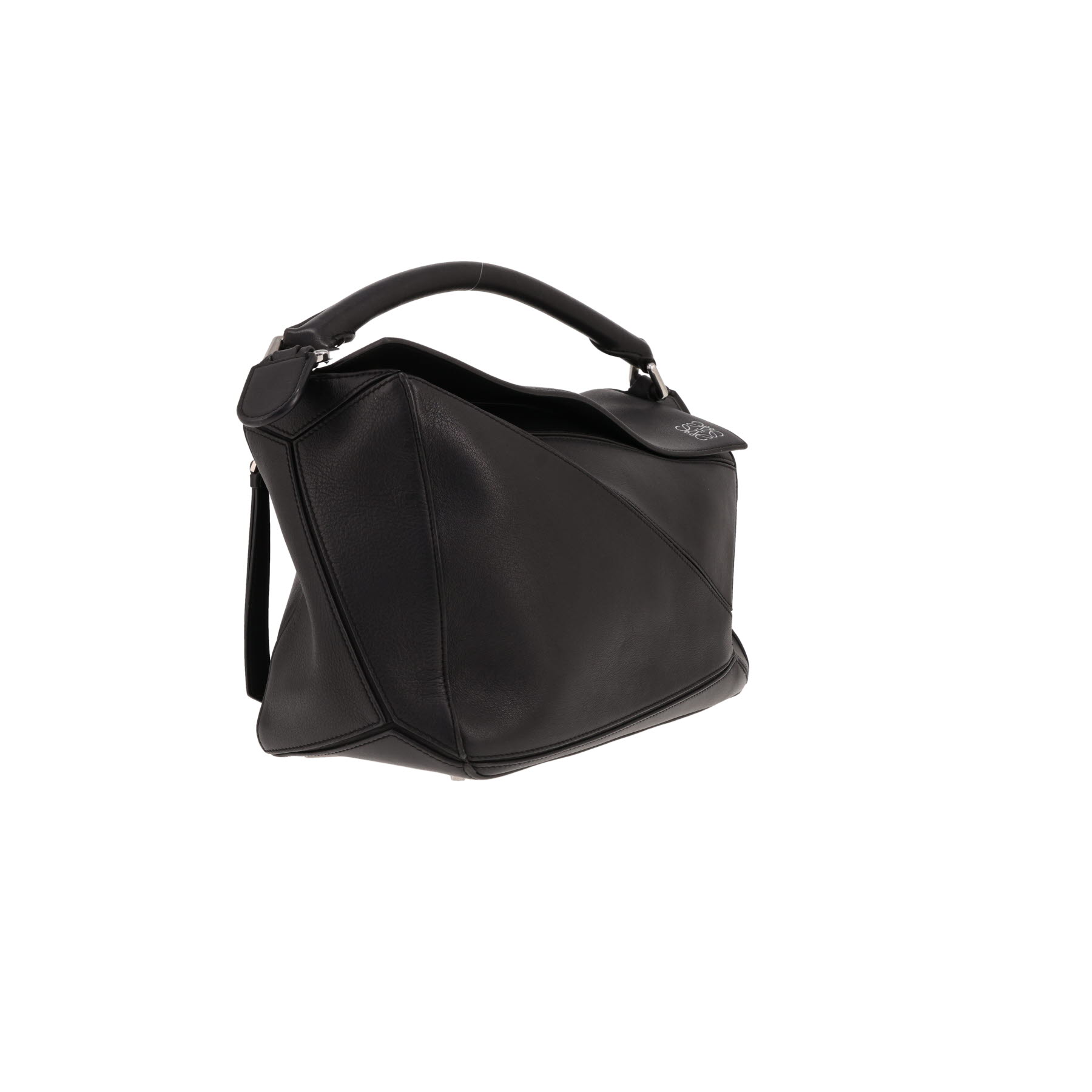 Borsa Loewe  Puzzle  in pelle nera