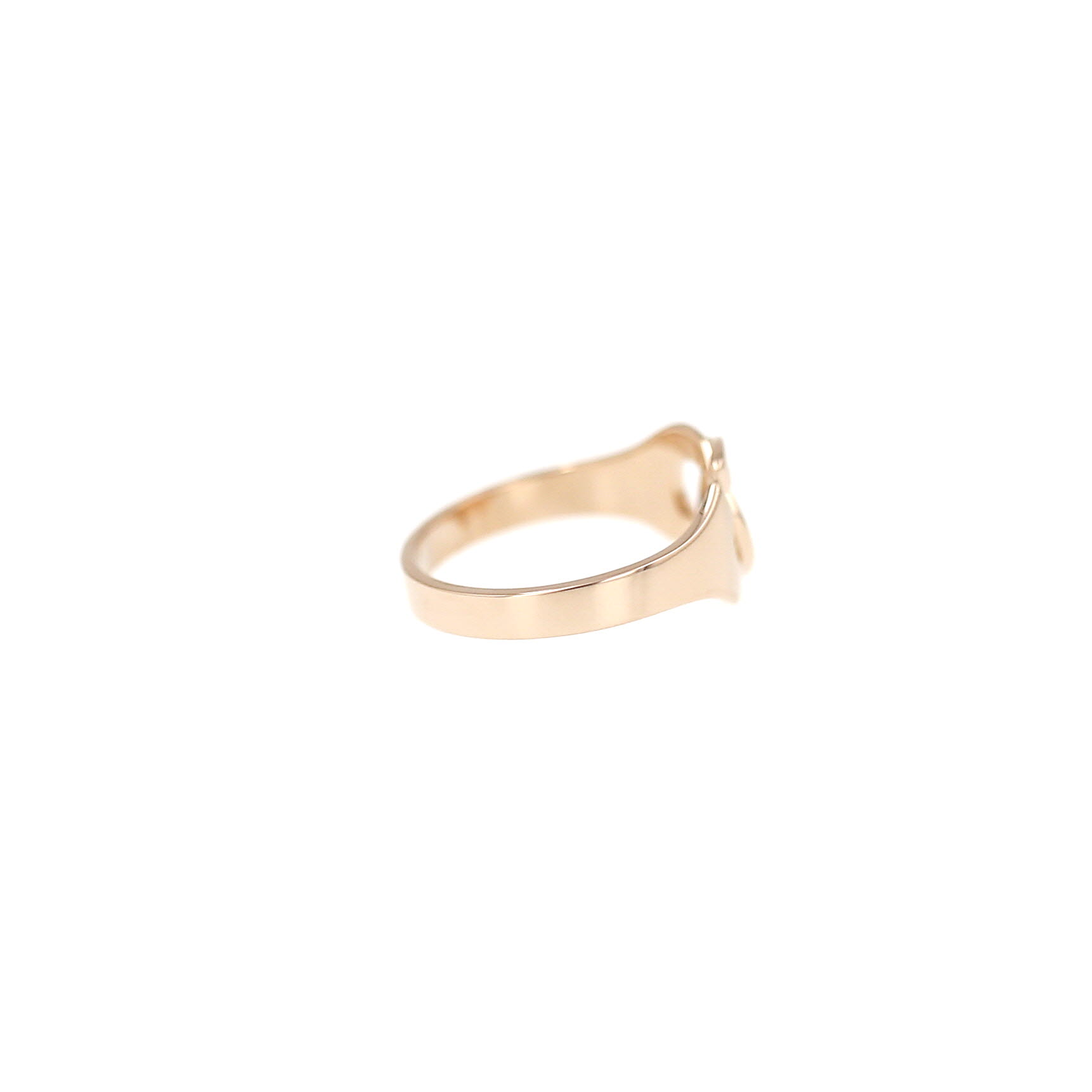 Dinh Van R10 Handcuff Ring in rose gold