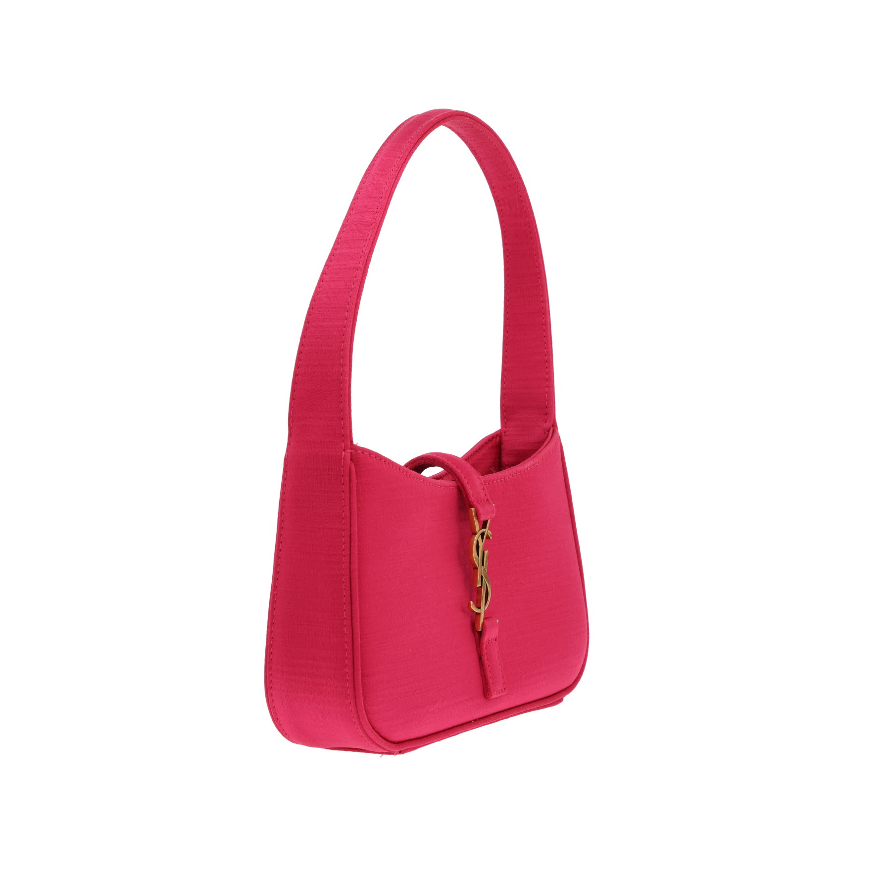 Sac à main Saint Laurent  5 à 7 mini  en satin rose