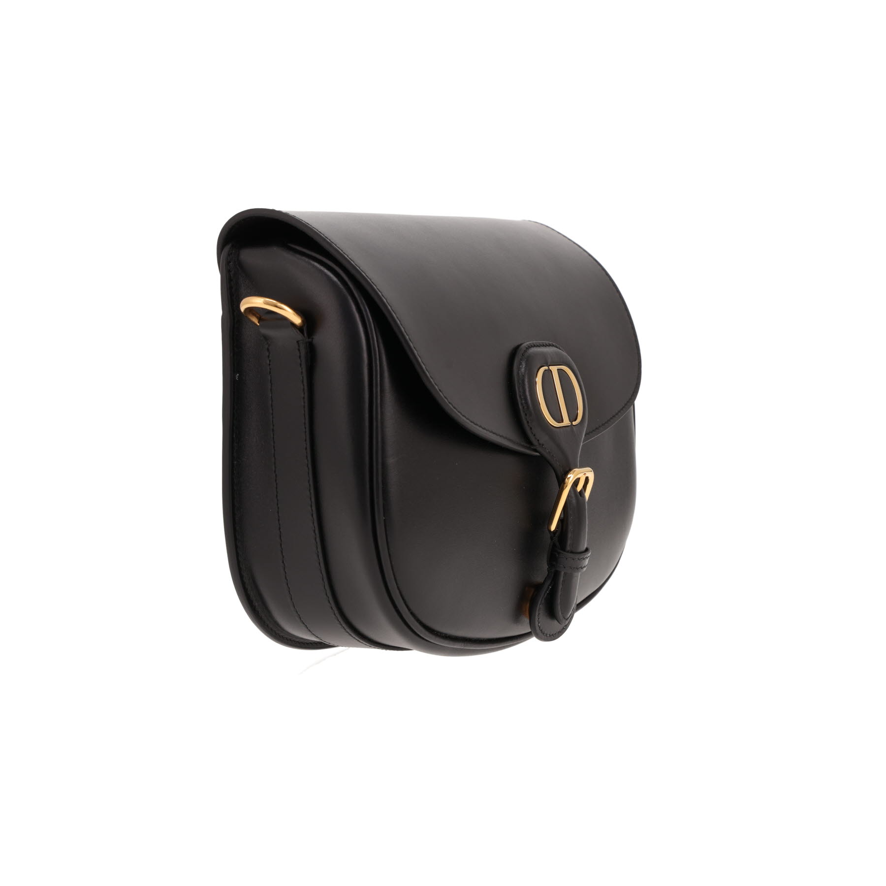 Dior Bobby shoulder bag in black leather