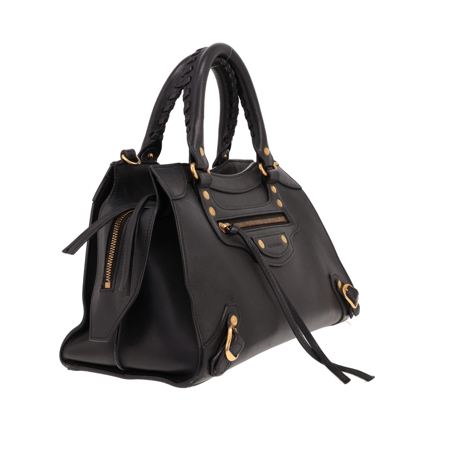 Sac à main Balenciaga  Neo Classic en cuir noir