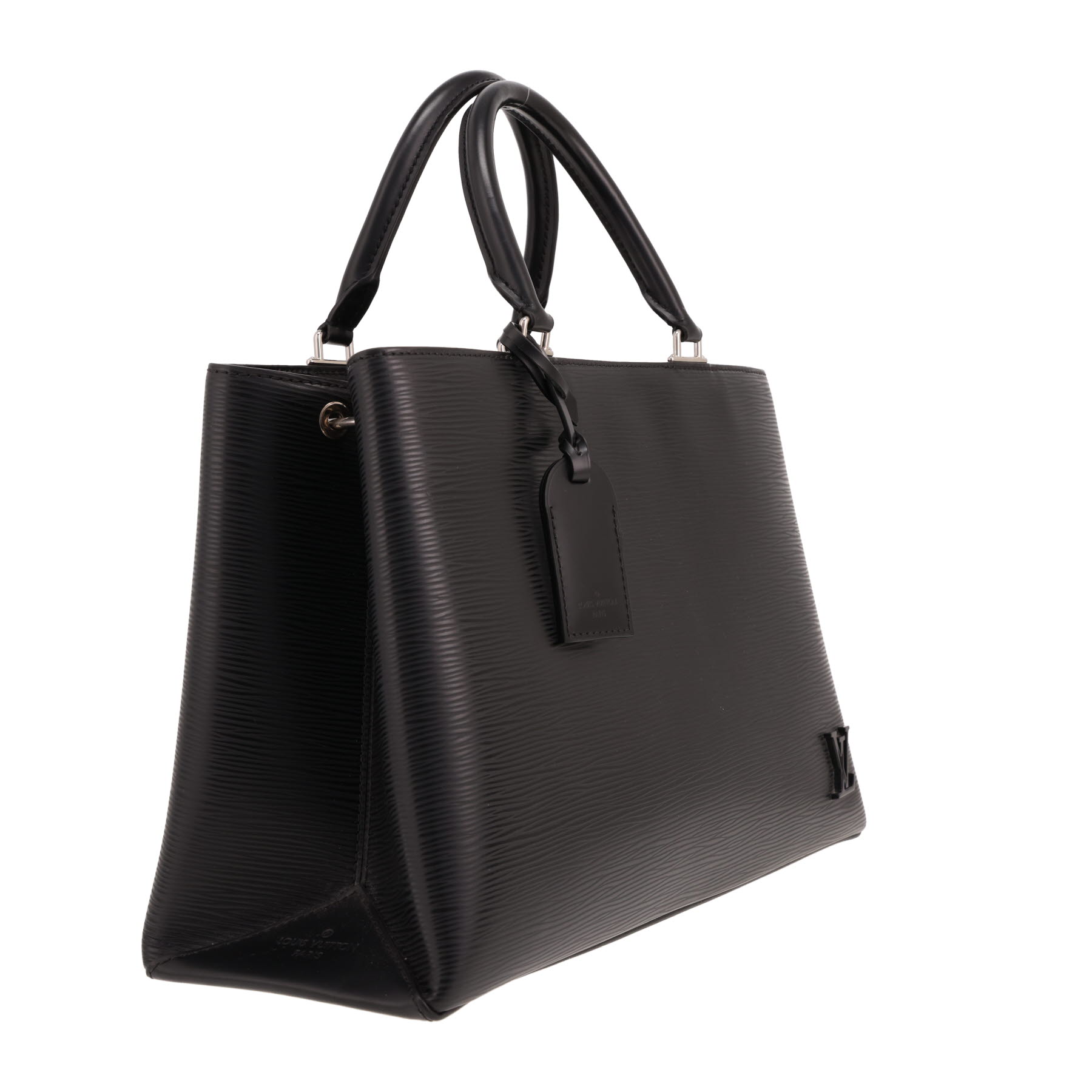 Borsa Louis Vuitton  Kleber in pelle Épi nera e pelle nera