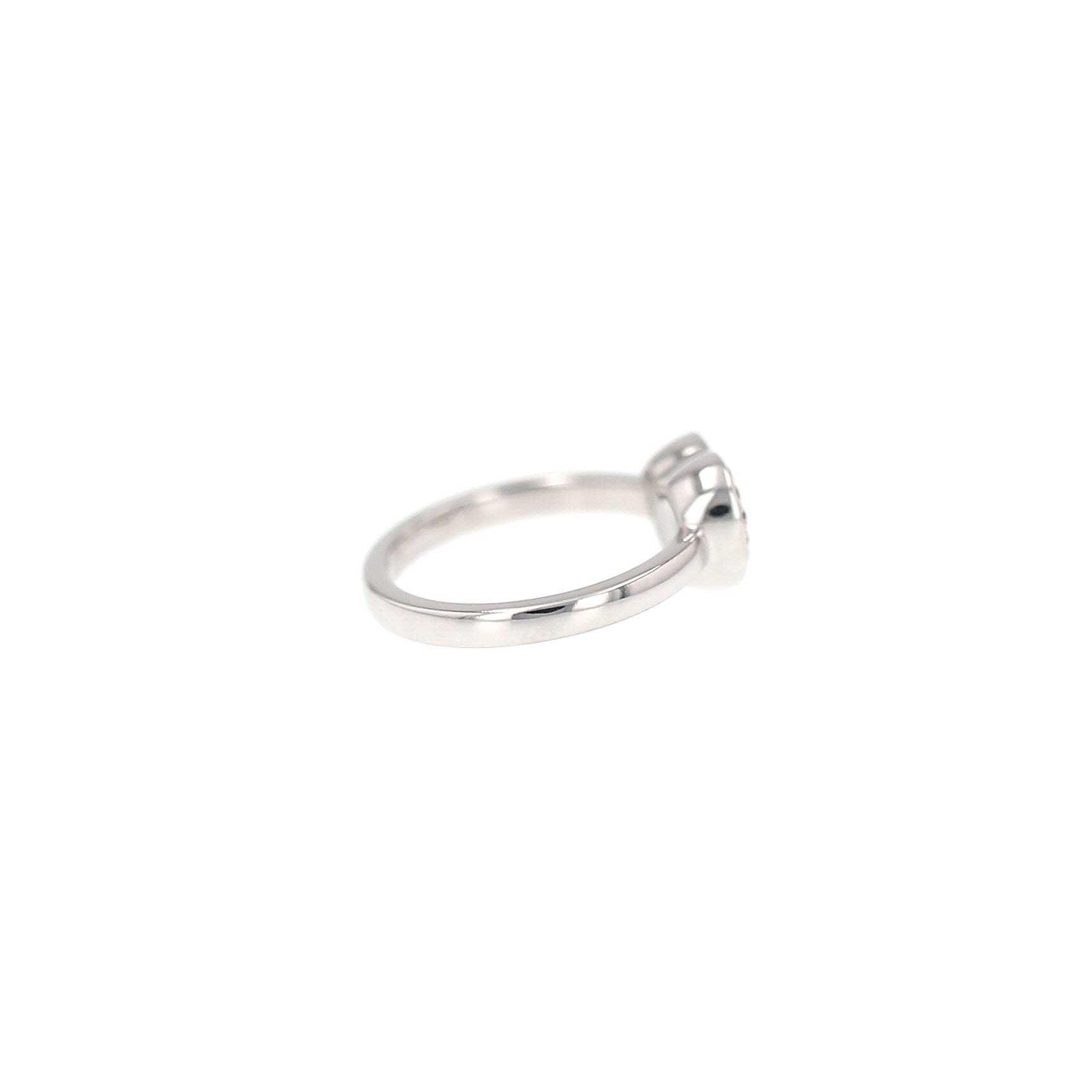 Bague Chopard Happy Diamonds en or blanc et diamants